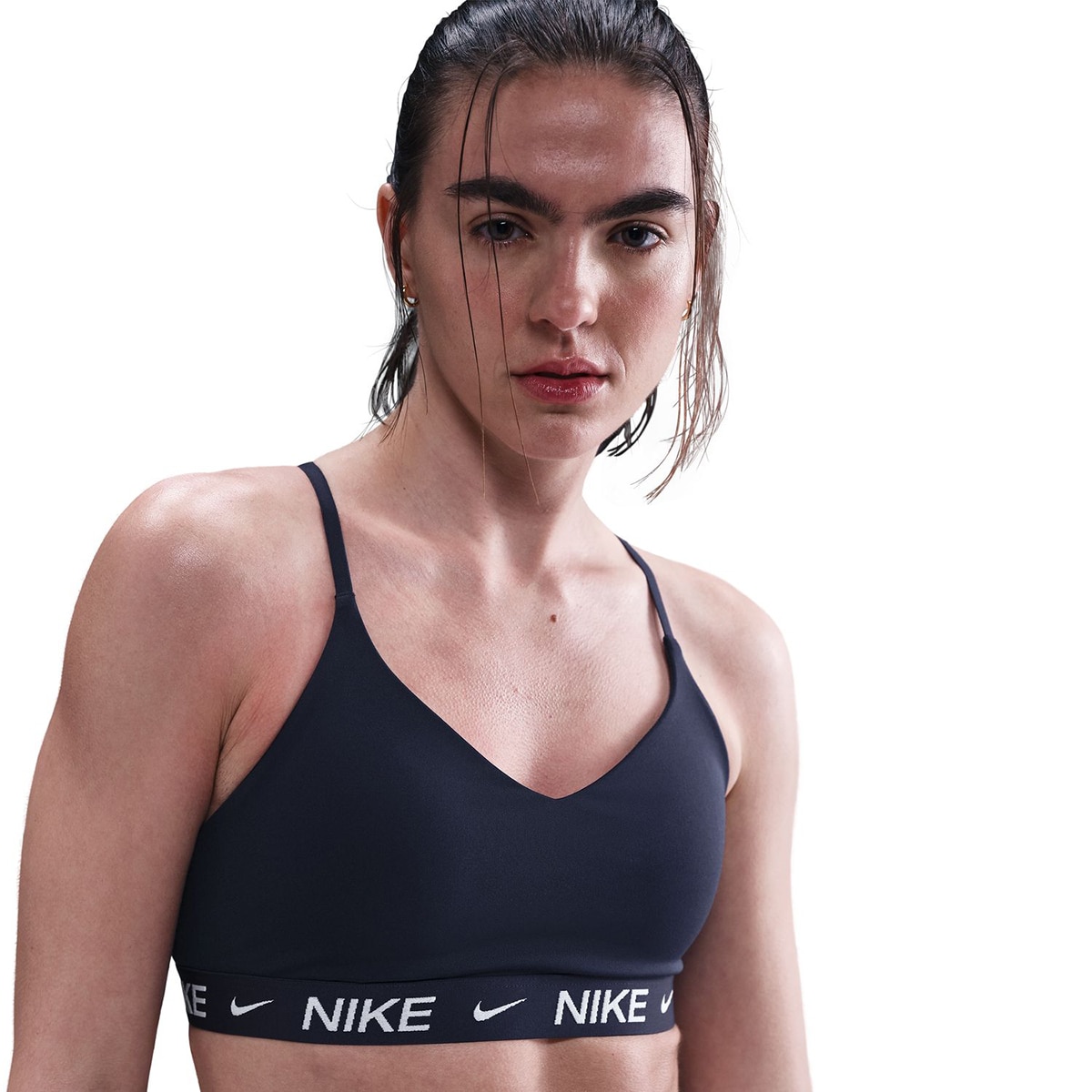 Top de Mulher DF Indy Light Support Bra Azul-marinho-3