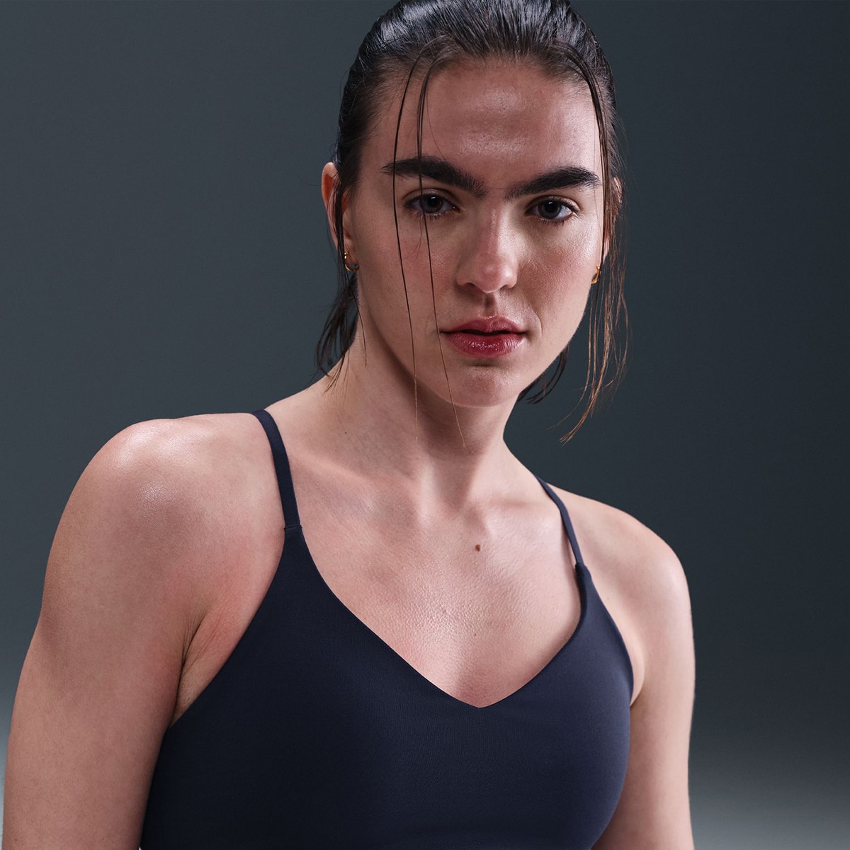 Top de Mulher DF Indy Light Support Bra Azul-marinho-4