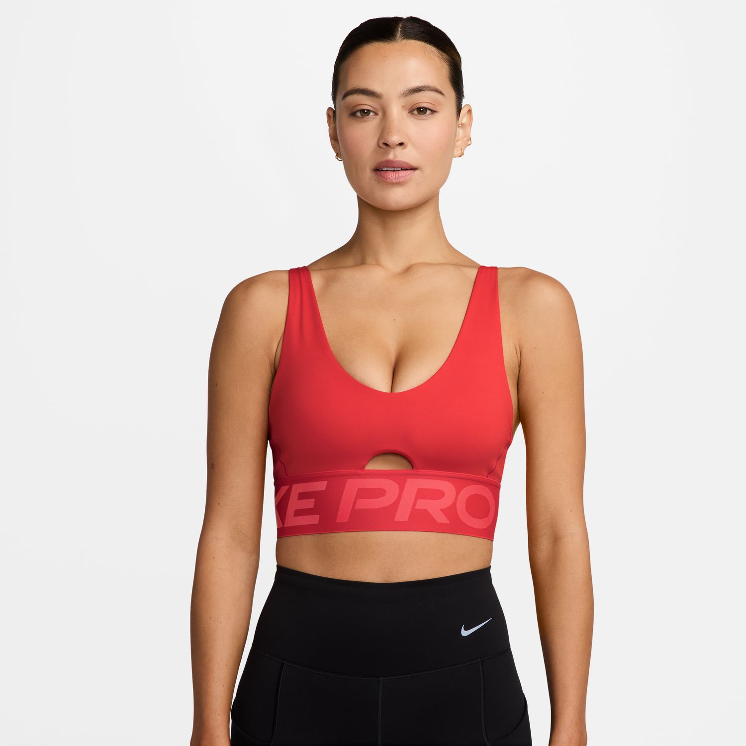Top de Mulher Pro Indy Plunge Vermelho-1