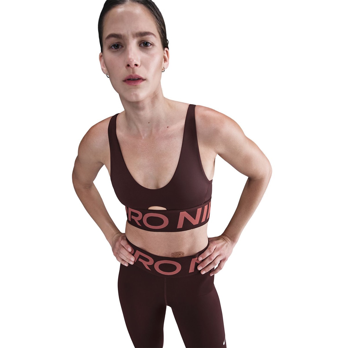 Top de Mulher Pro Indy Plunge Vermelho-3