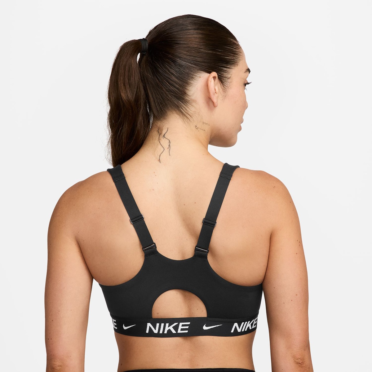 Top de Mulher Indy High Support Zip Bra Preto-2