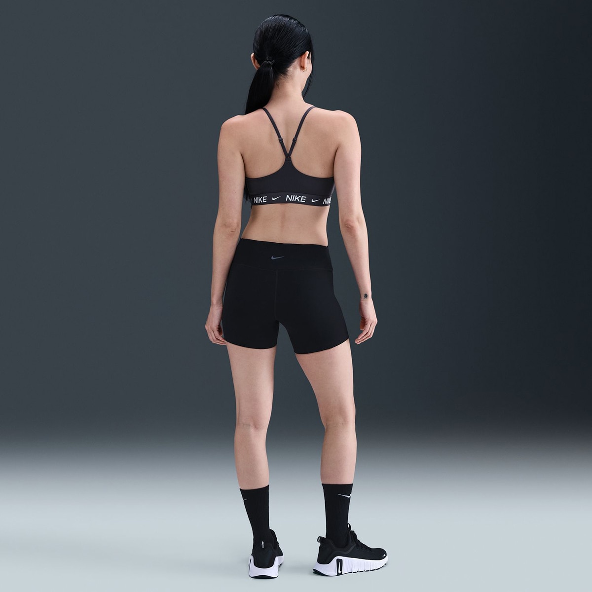 Top de Mulher Indy Suporte Ligeiro Cinzento-2