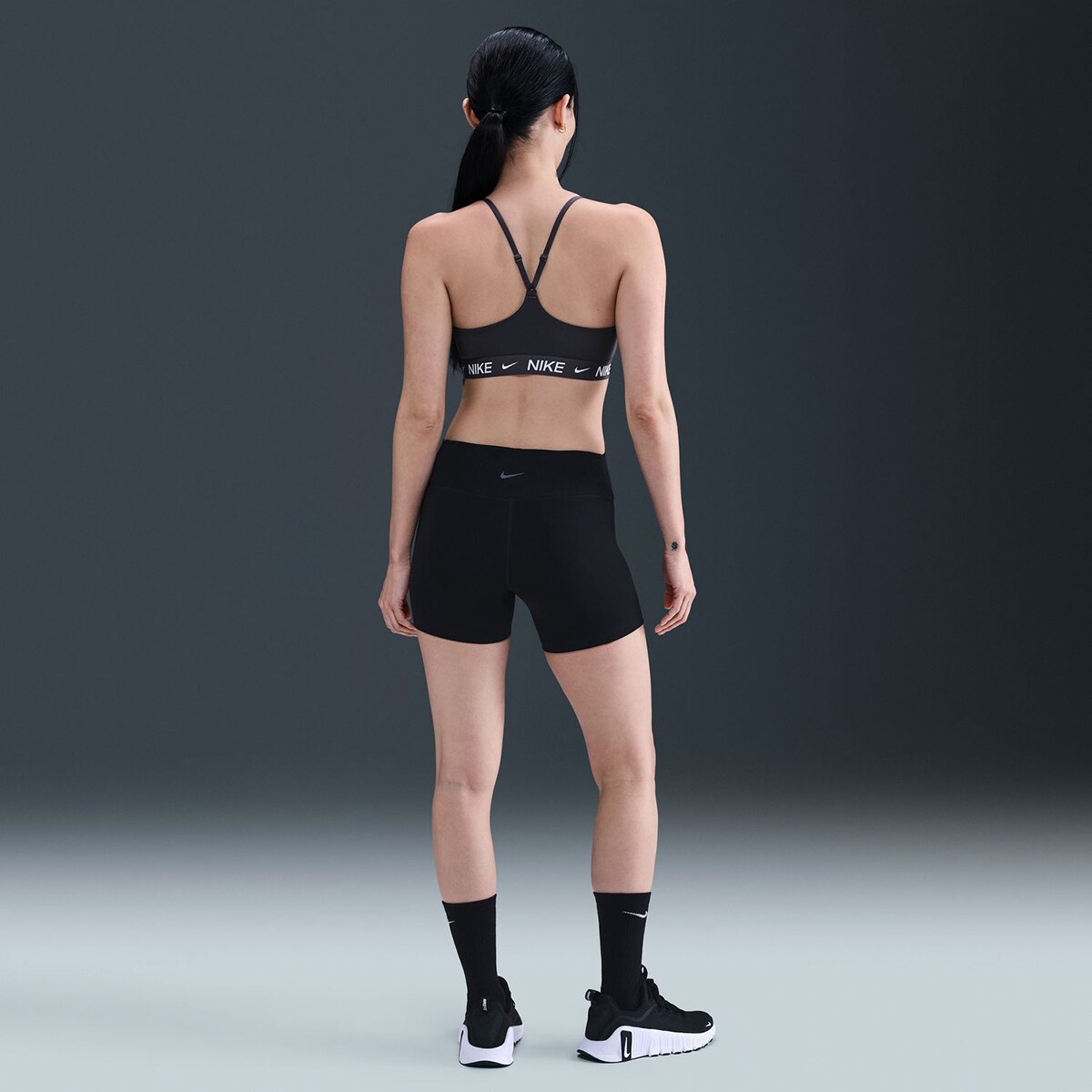 Top de Mulher Indy Suporte Ligeiro Cinzento-2