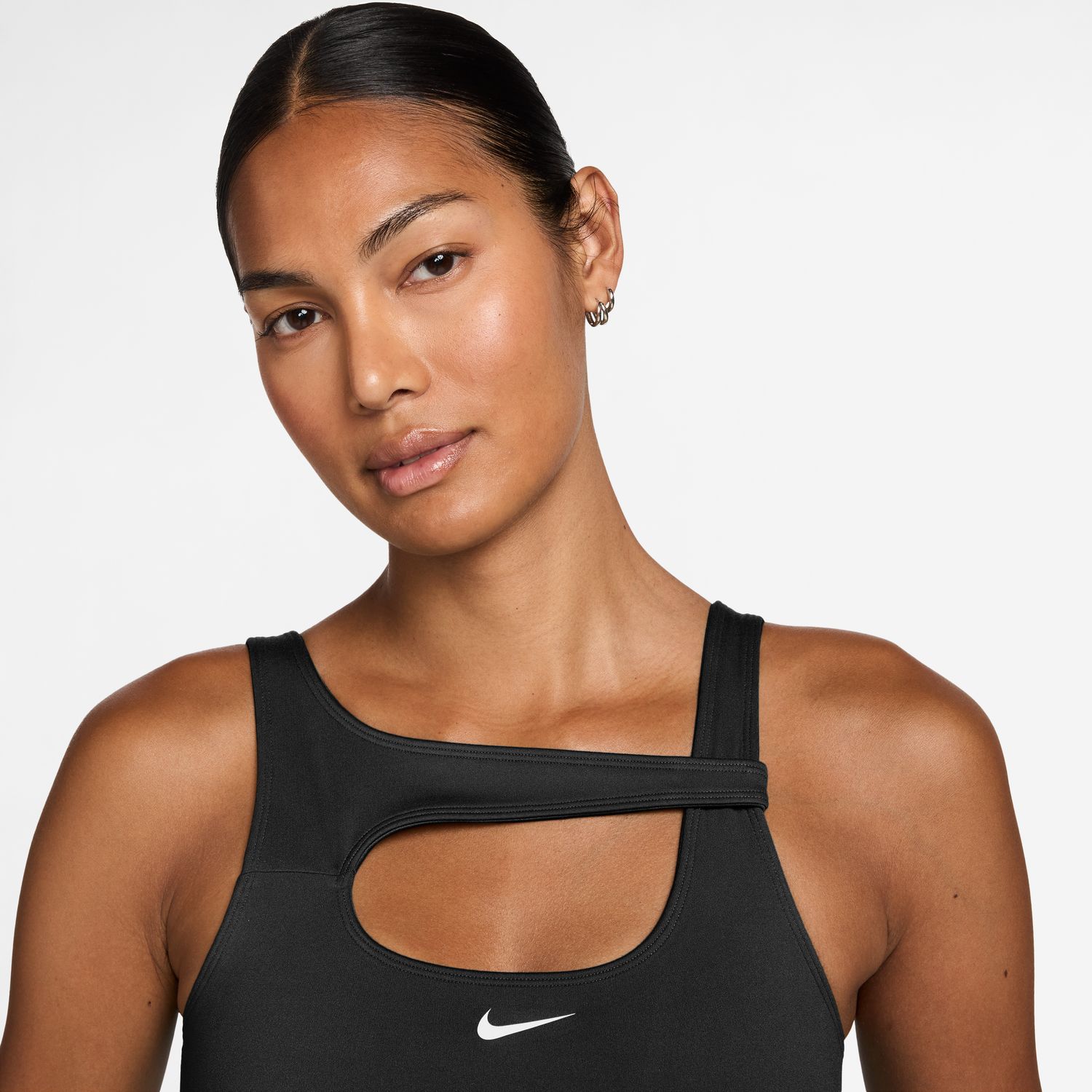 Top de Mulher One Medium Support Bra Preto-3