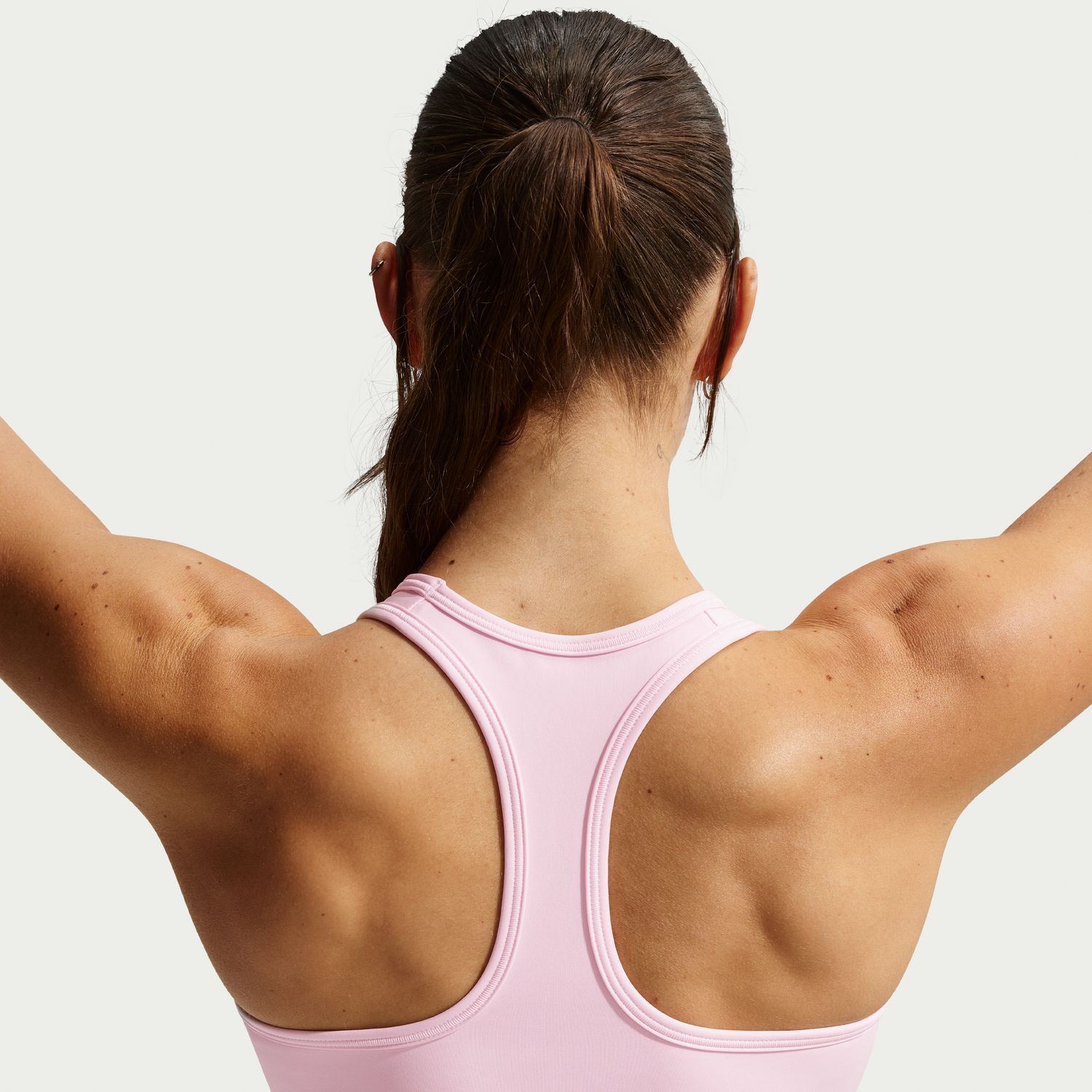 Top de Mulher Swoosh Medium Support Rosa-4