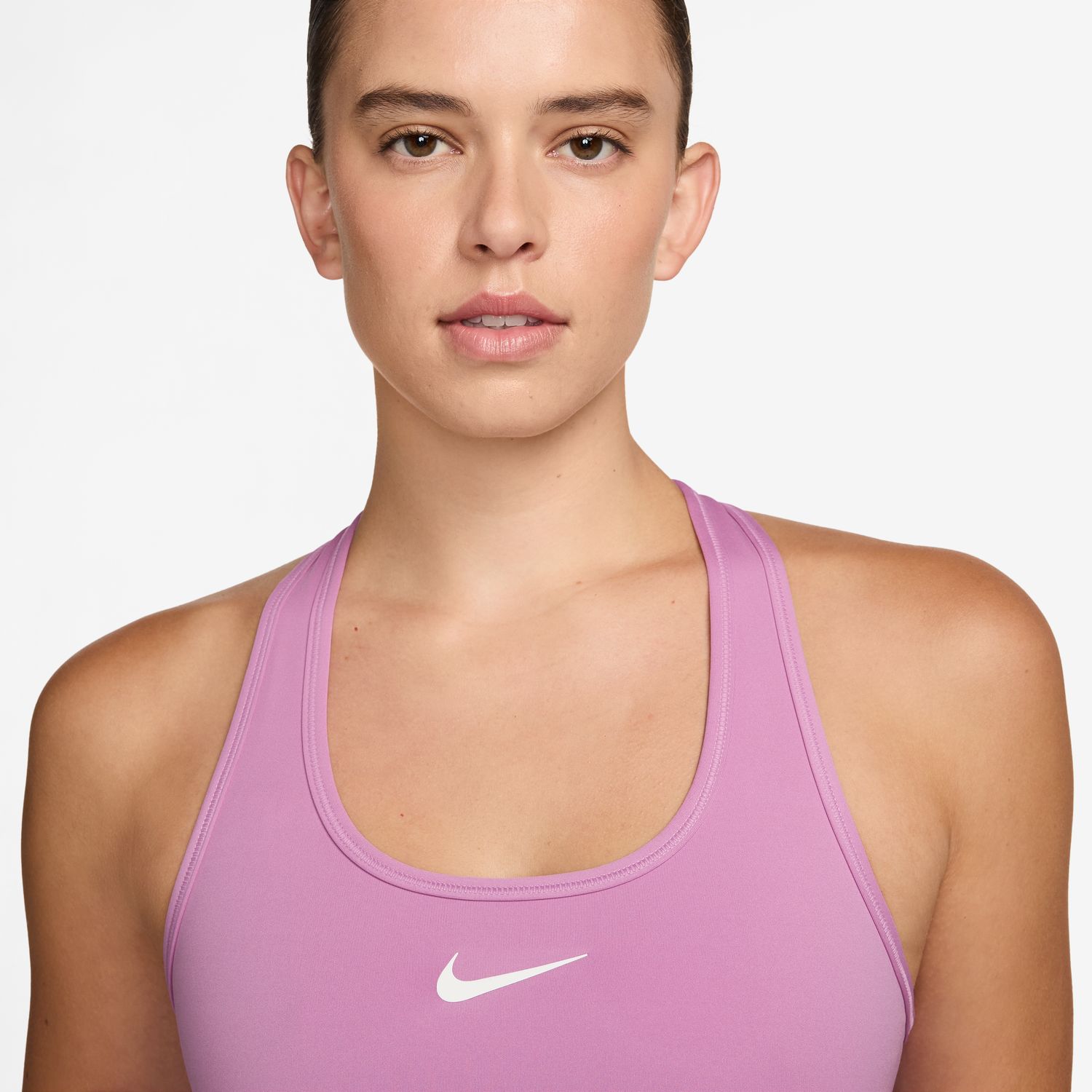 Top de Mulher Swoosh Medium Support Roxo-3