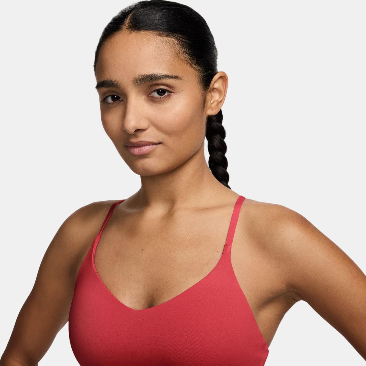 Top de Mulher DF Indy Light Support Bra Vermelho-3
