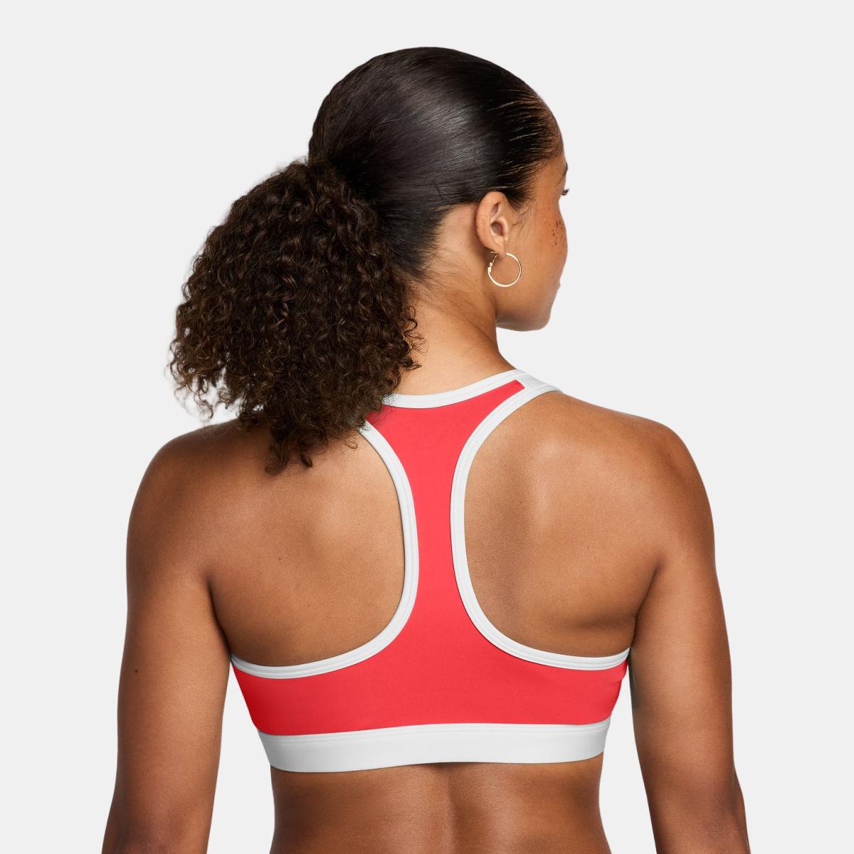 Top de Mulher DF Swoosh Medium Support Bra Vermelho-2