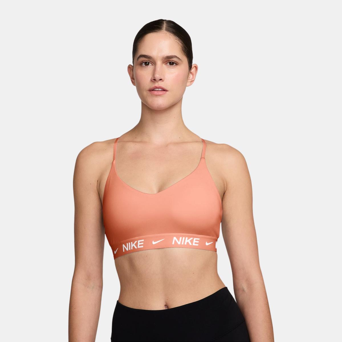 pink nike bra top