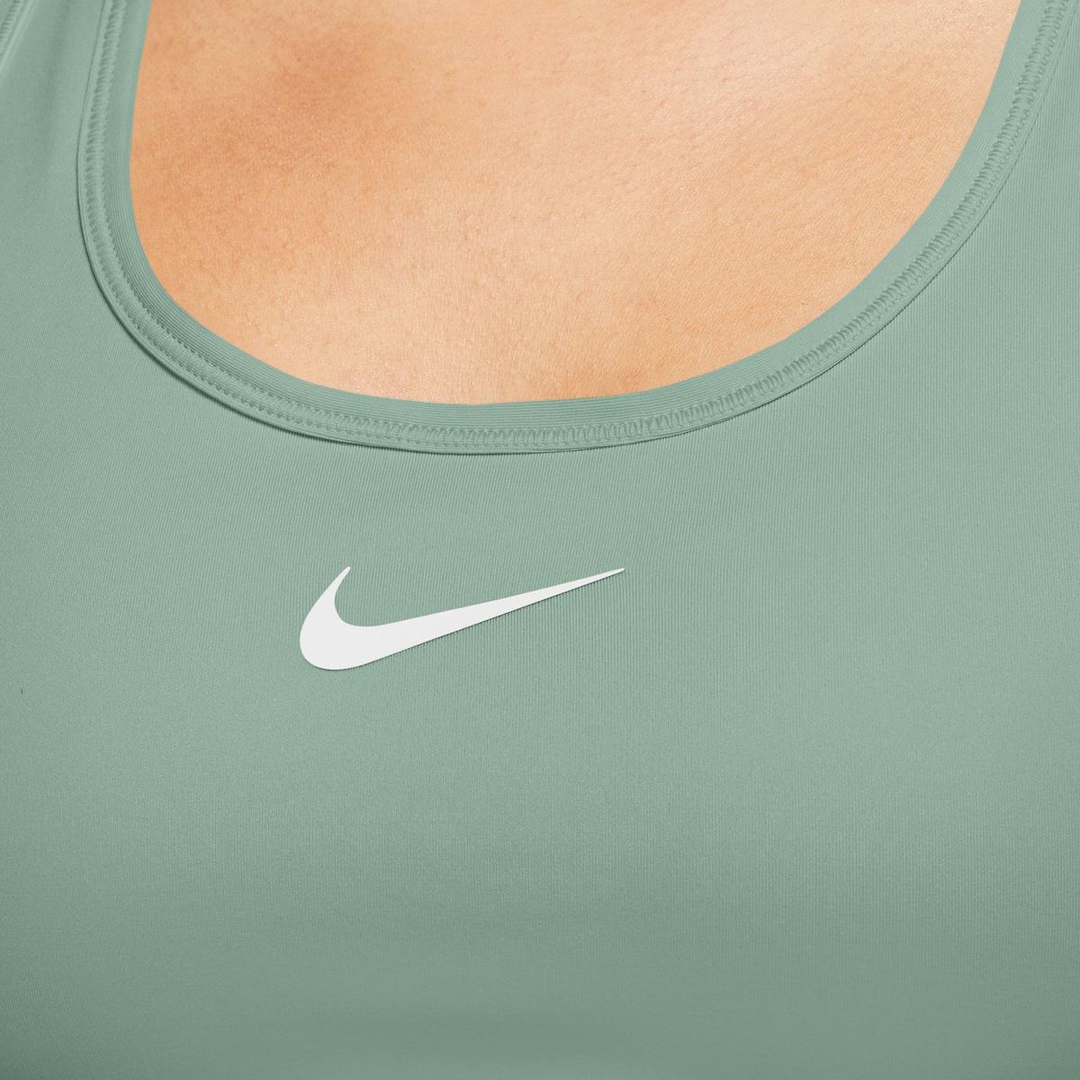 Top de Mulher Swoosh Medium Support Bra Verde-3