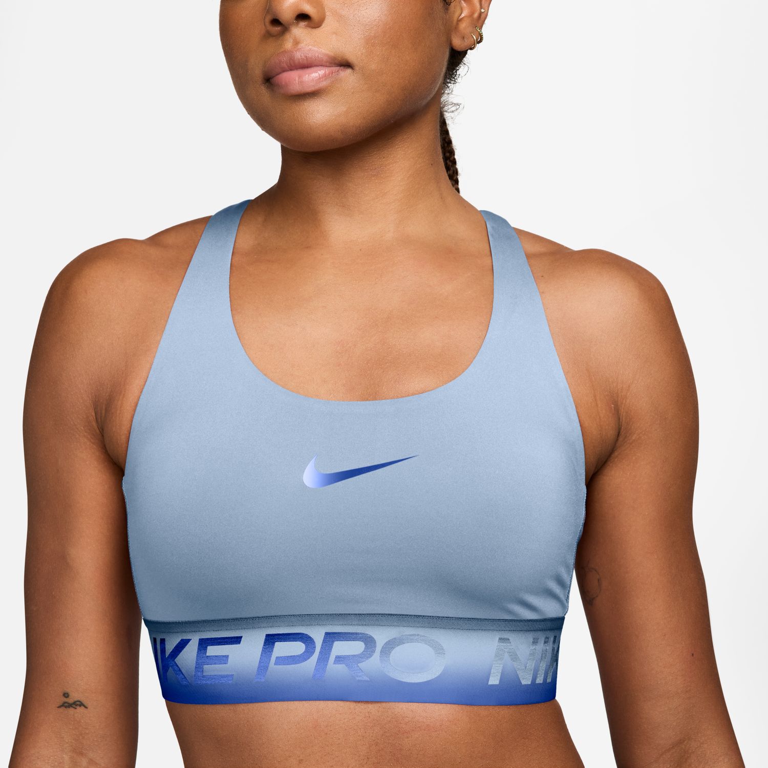 Top de Mulher W Pro DF LS Bra Azul-3