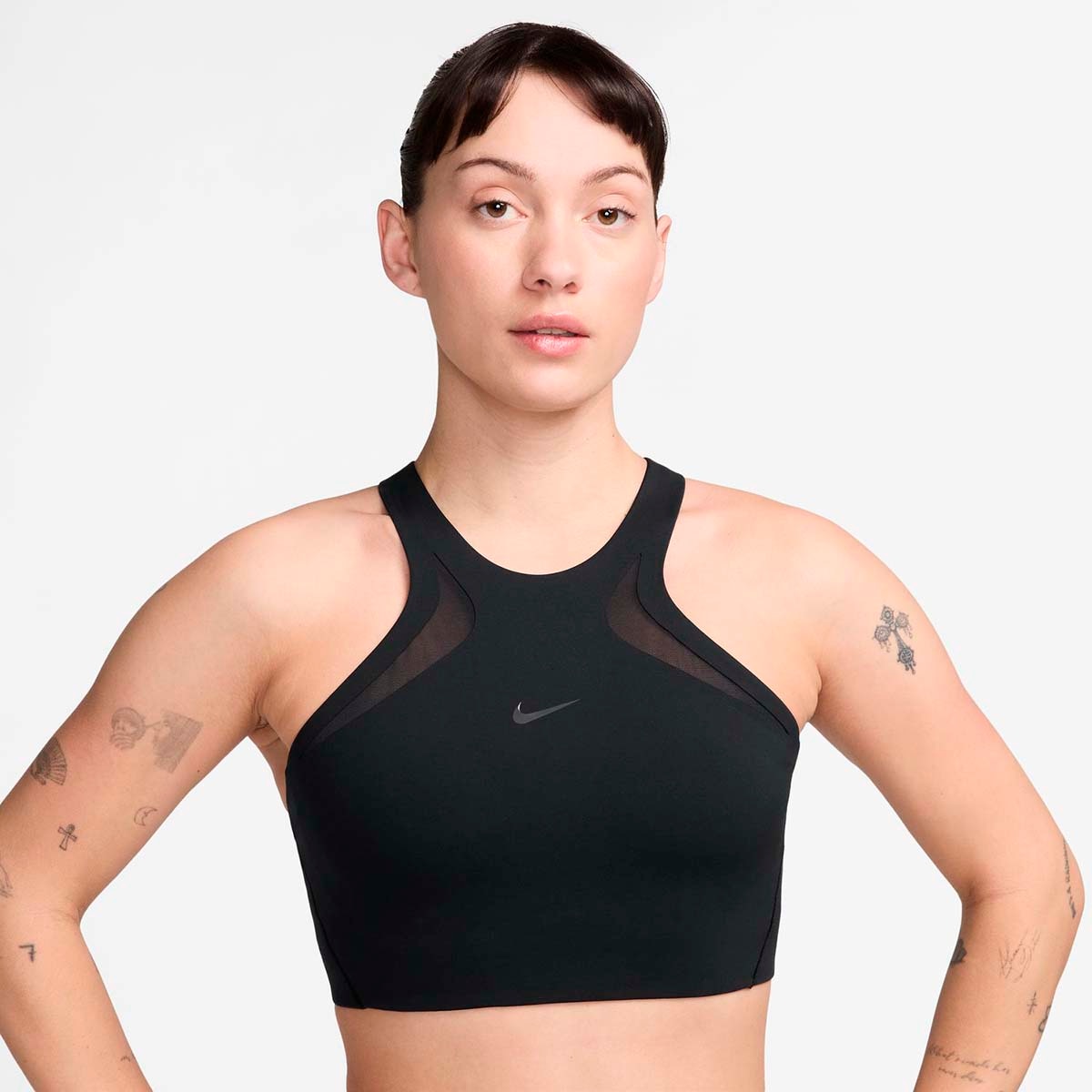 Imagen 0 de Top de mujer W Nk DF Unvrsa Ms Bra Mesh Nike Negro