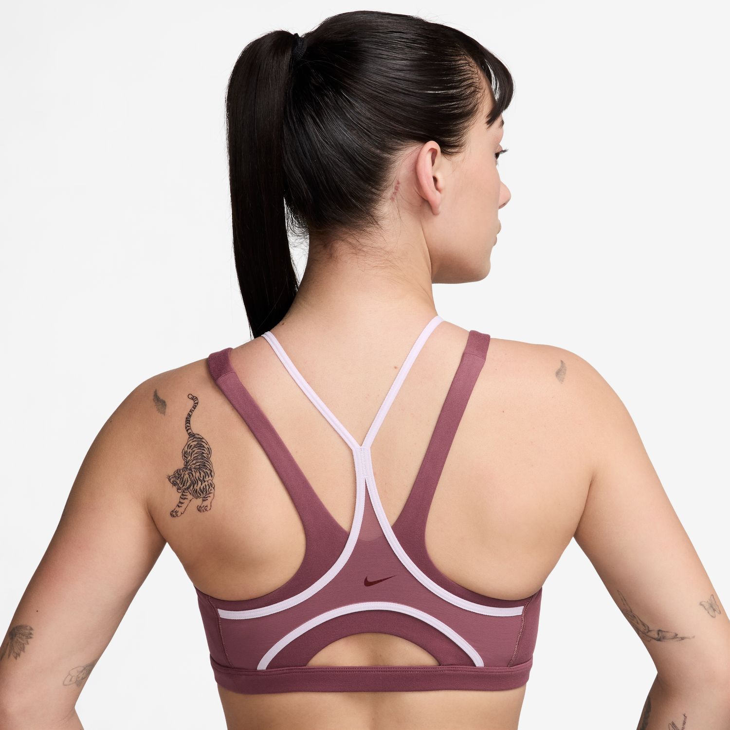 Top de Mulher W Nk DF One Bra Cpsl B Vermelho-2