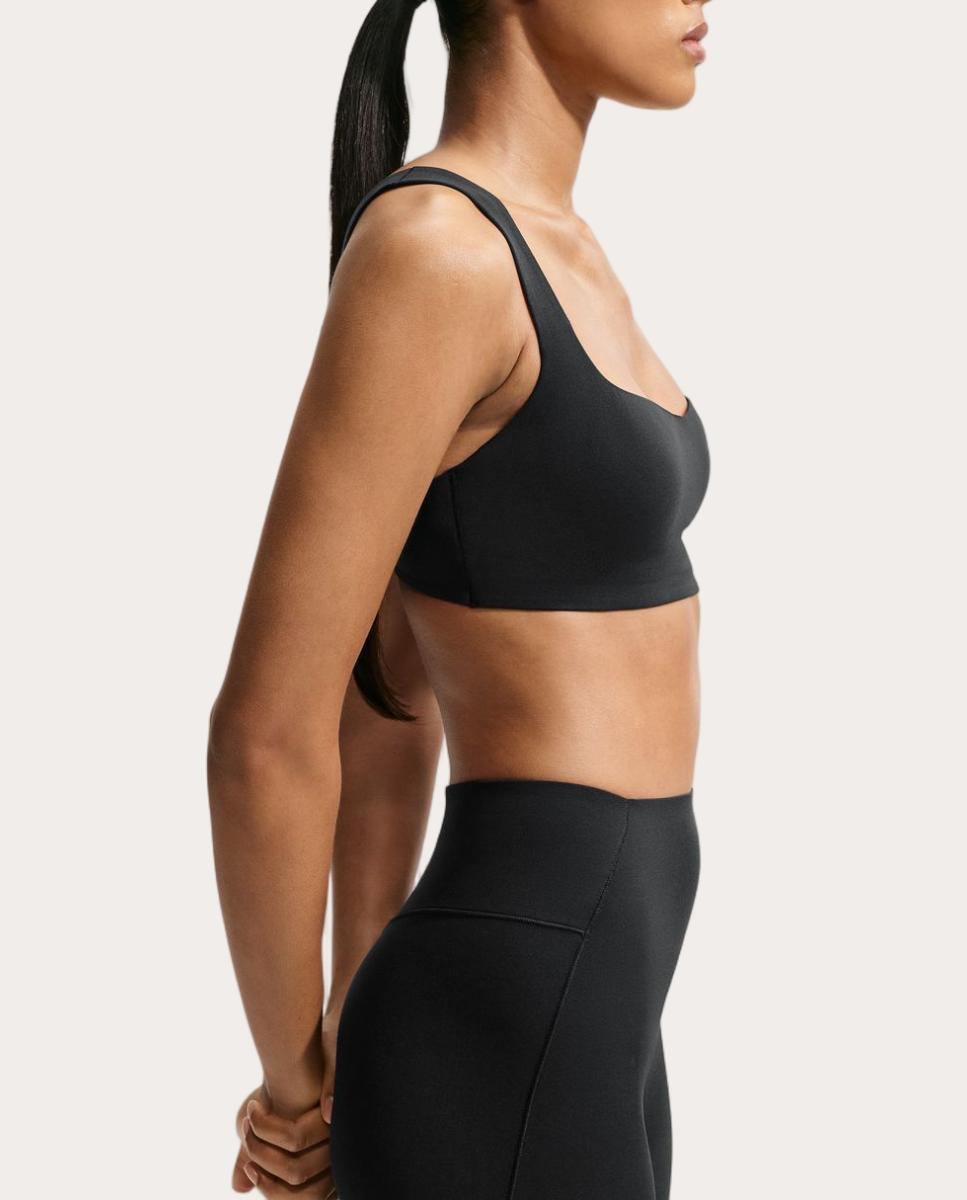 Top de mujer Studio Stretch Bra NikeSKIMS - Negro Negro-3
