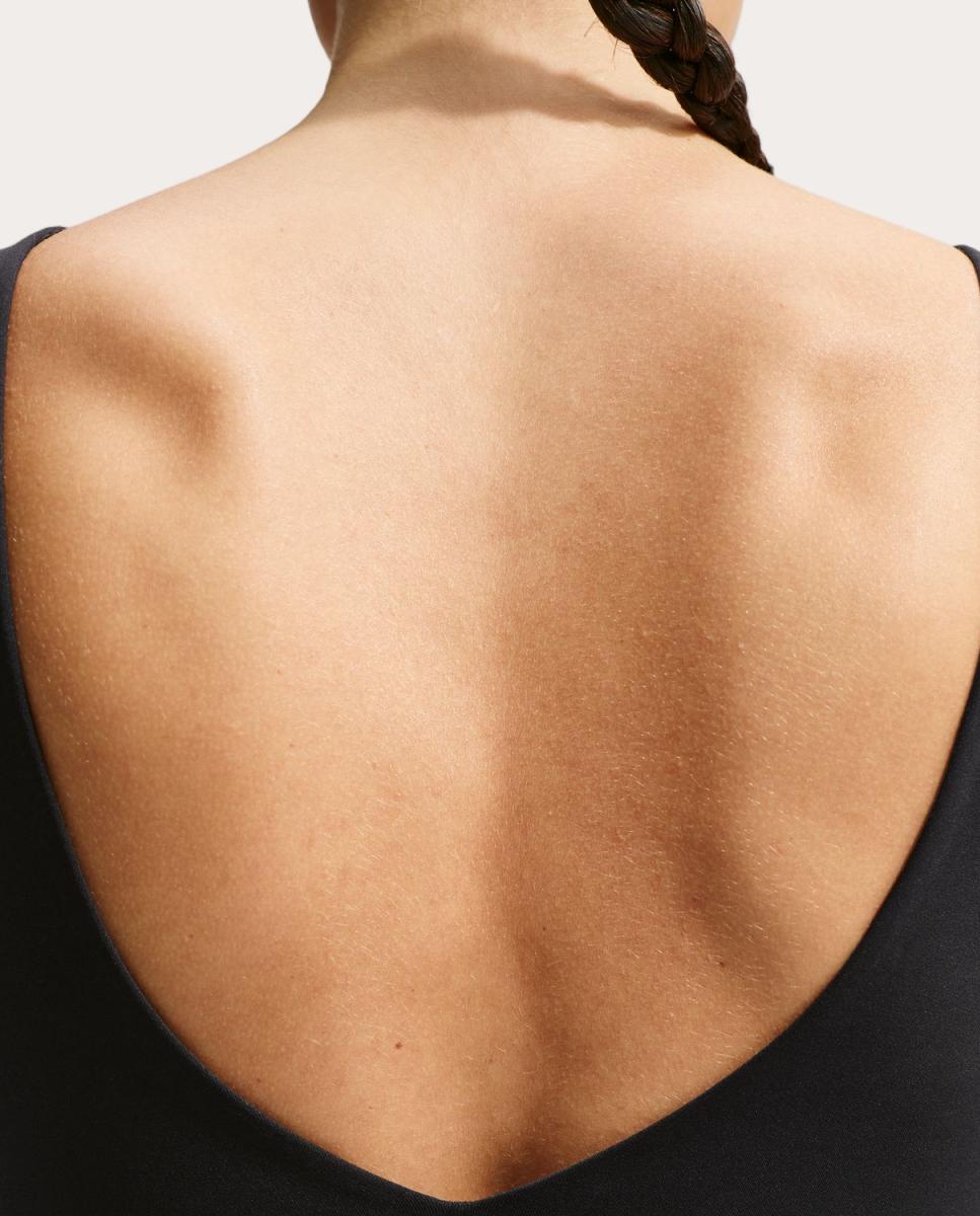 Top de mujer Matte Bra NikeSKIMS - Negro Negro-2