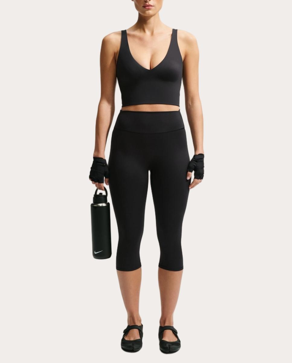 Top de mujer Matte Bra NikeSKIMS - Negro Negro-5