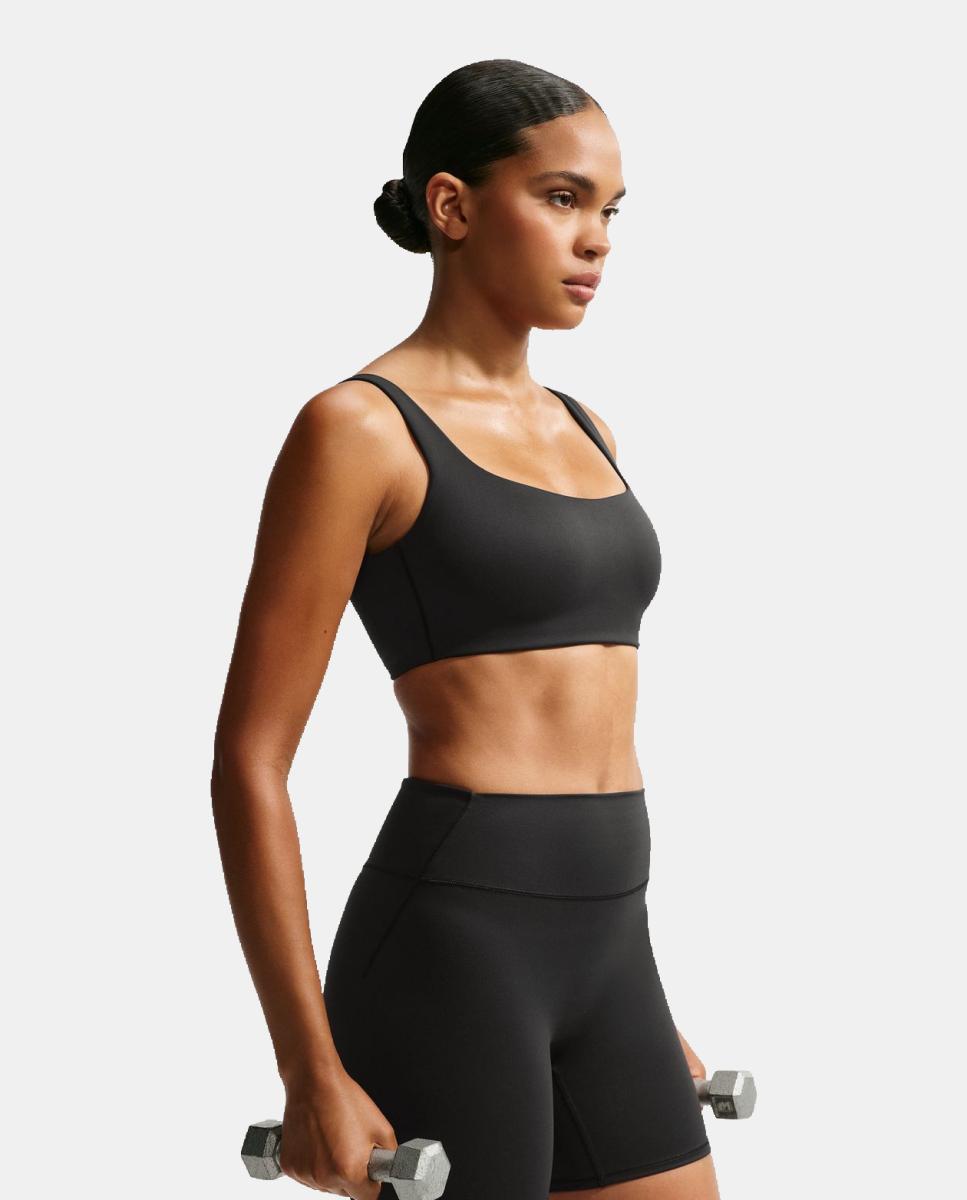 Top de mujer Matte Bra NikeSKIMS - Negro Negro-5