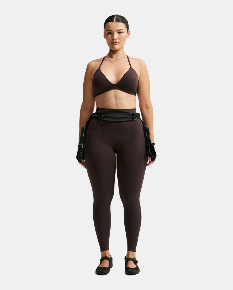 Top de mujer Studio Stretch Bra NikeSKIMS - Marrón Marrón-10