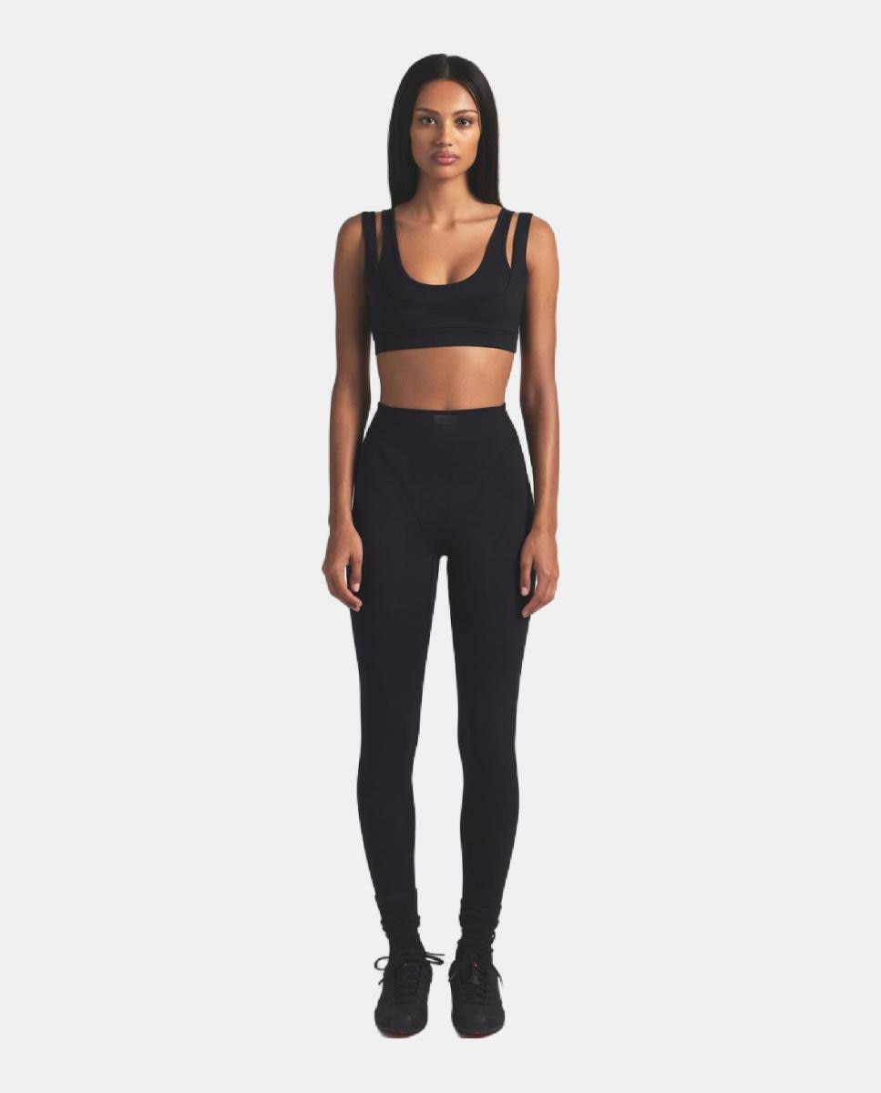 Imagen 0 de Top de mujer Matte Scoop Bra NikeSKIMS Negro