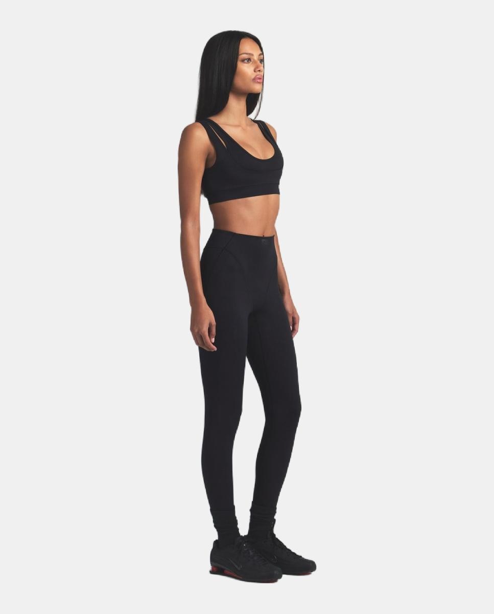 Top de mujer Matte Scoop Bra NikeSKIMS - Negro Negro-5