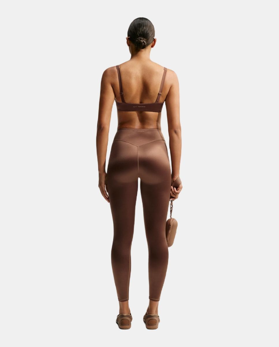 Imagen 2 de Top de mujer Satin Shine Bra NikeSKIMS - Marrón Marrón