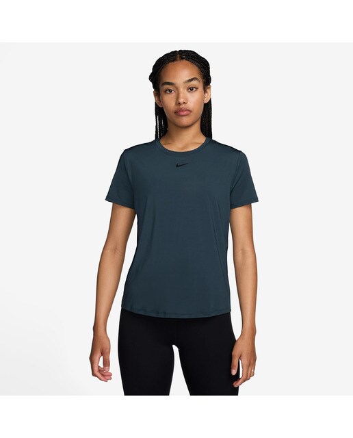Camiseta de mujer One Classic Nike - Azul oscuro Azul oscuro-1