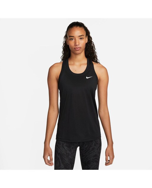 T-shirt de mulher Dri-FIT Nike Preto-1