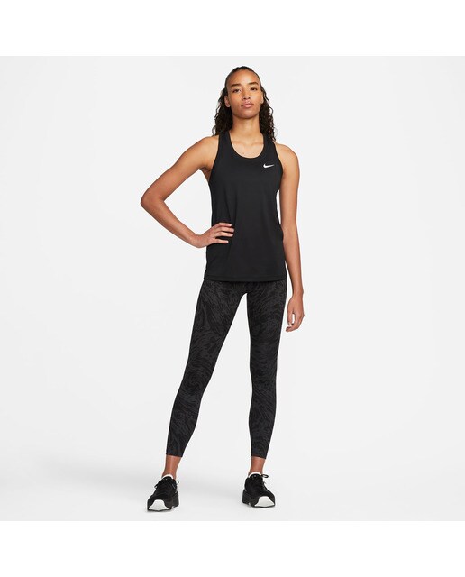 T-shirt de mulher Dri-FIT Nike Preto-4