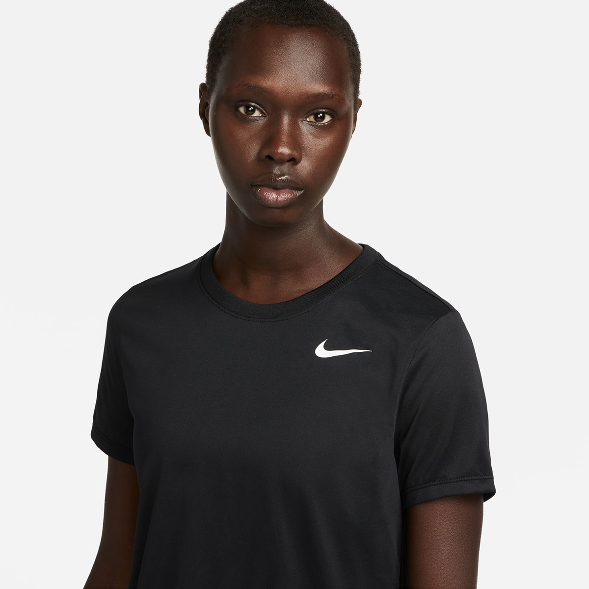 T-shirt de mulher Dri-FIT Nike Branco-3