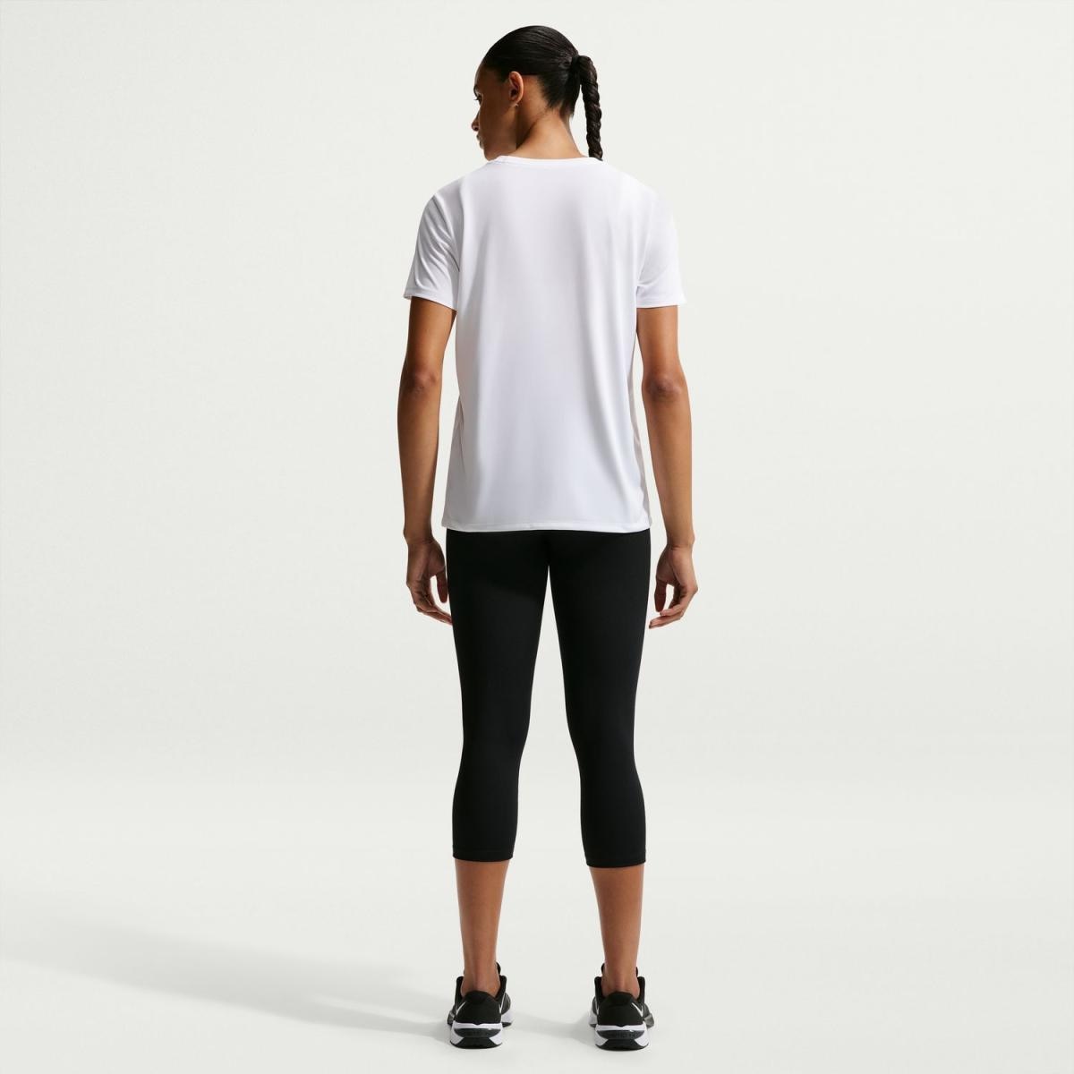 T-shirt de mulher Dri-FIT Nike Branco-3