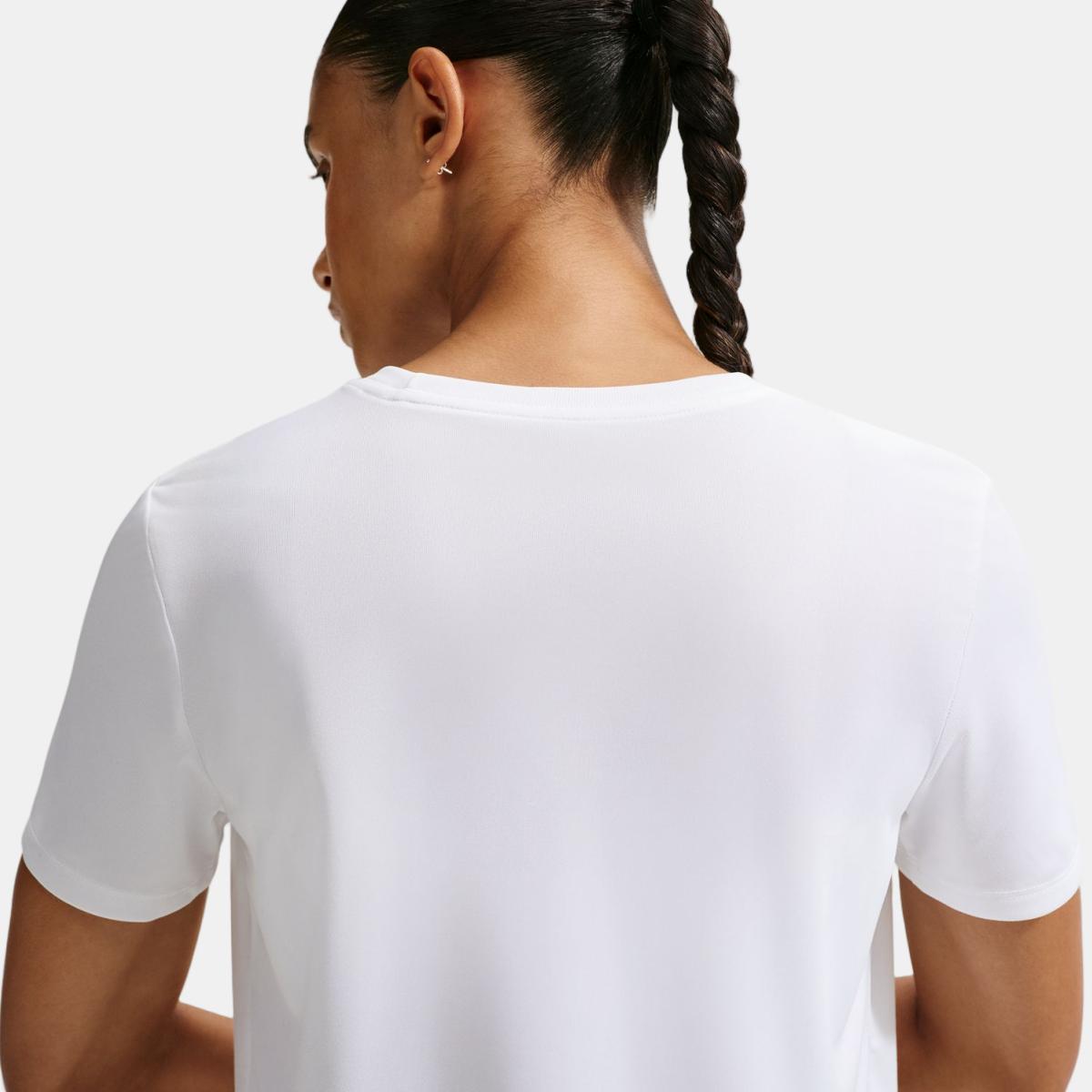 T-shirt de mulher Dri-FIT Nike Branco-4