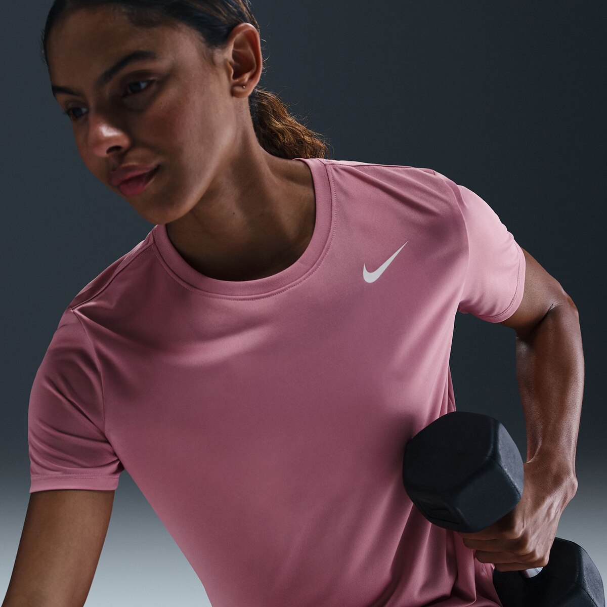 T-shirt de Mulher One Classic Rosa-4