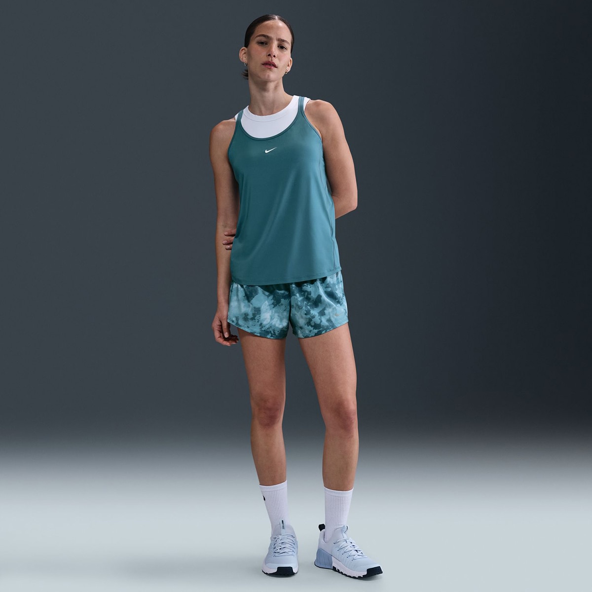 T-shirt de Mulher One Classic Azul-2