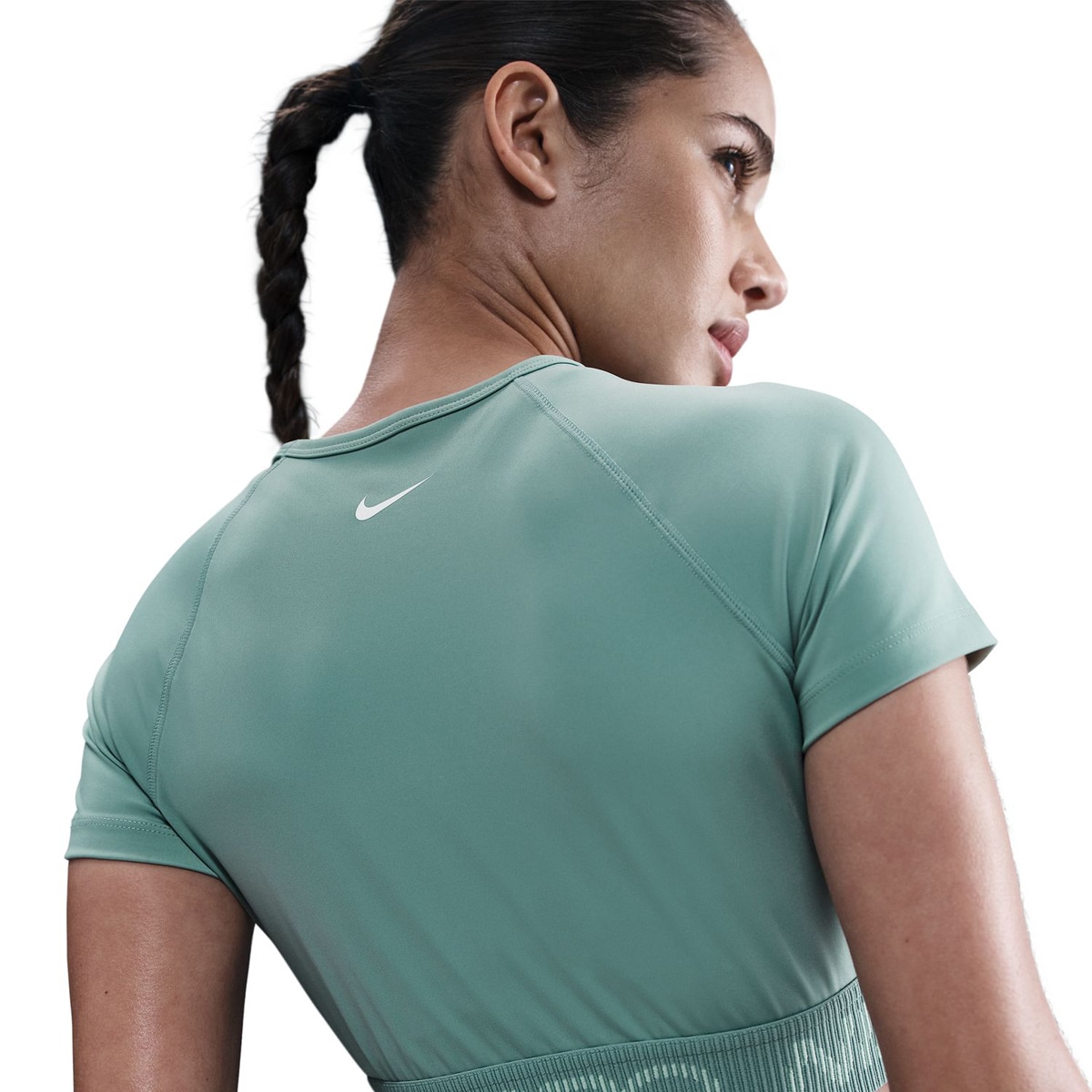T-shirt de mulher Pro Nike Azul-4