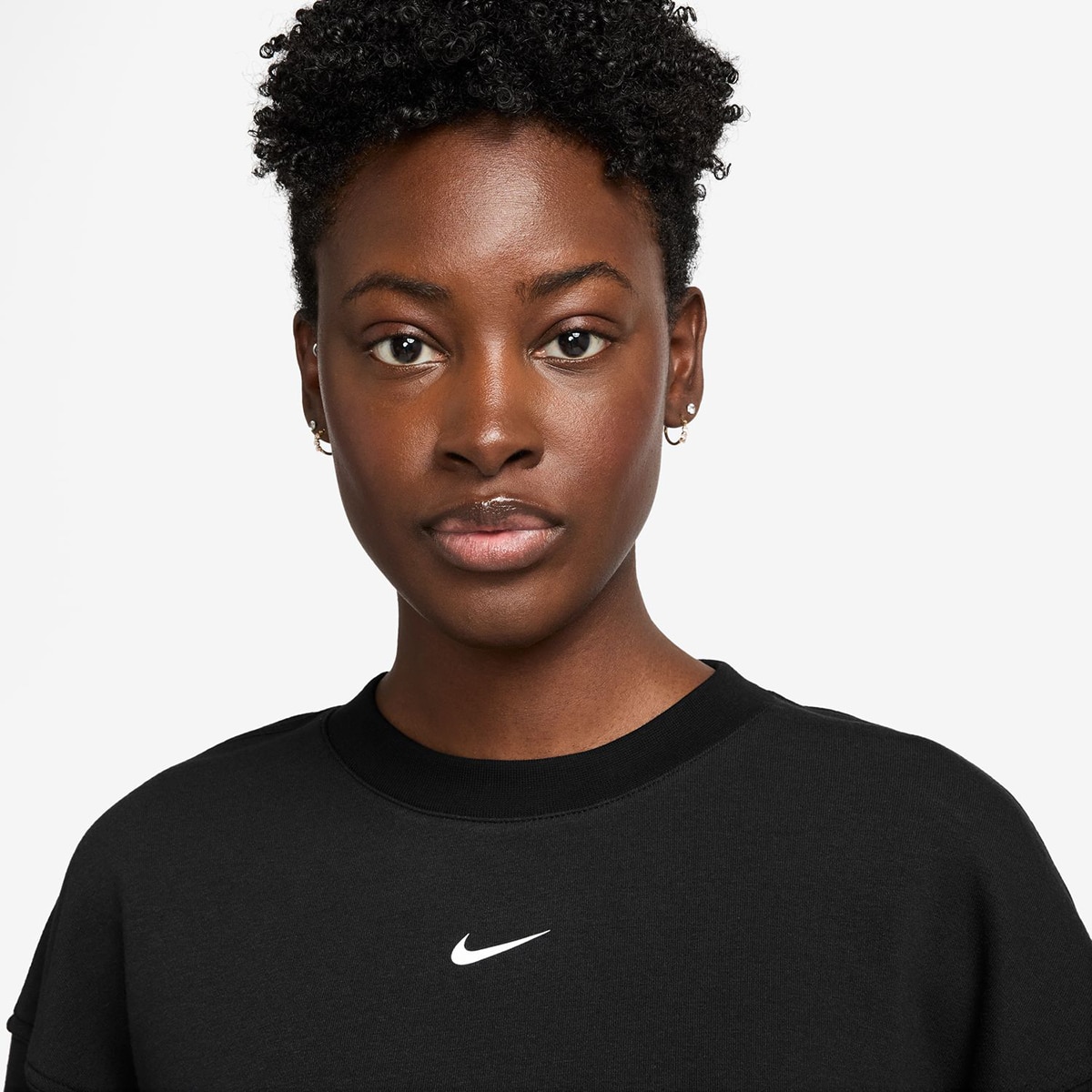 Sweatshirt de mulher Pro Nike Preto-3