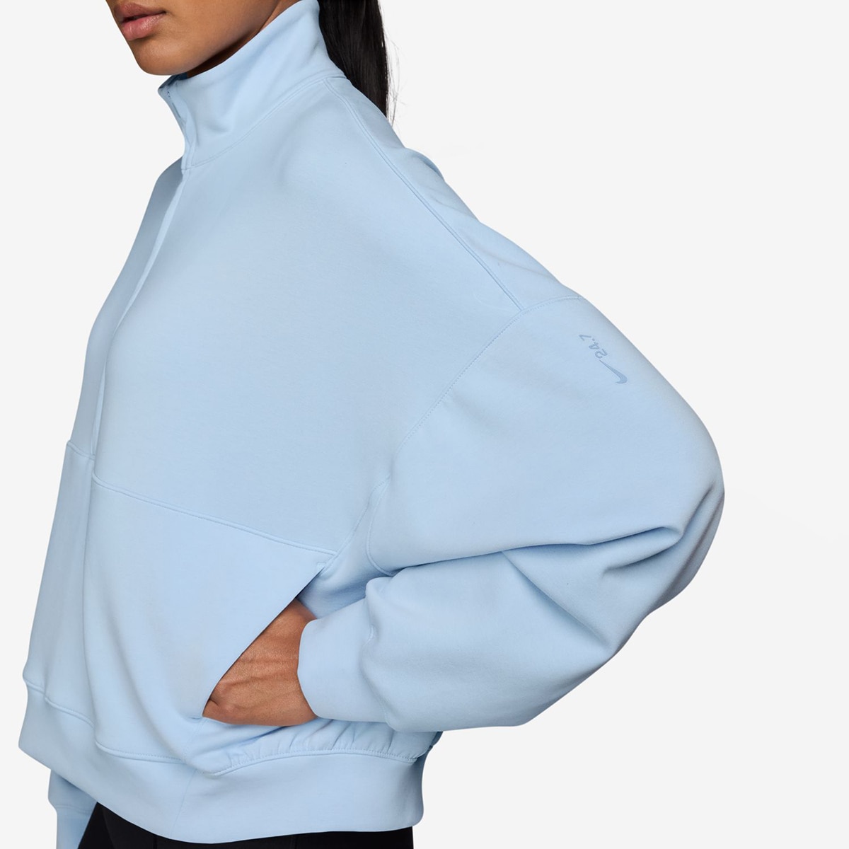 Sweatshirt de Mulher 24.7 ImpossiblySoft Azul-3
