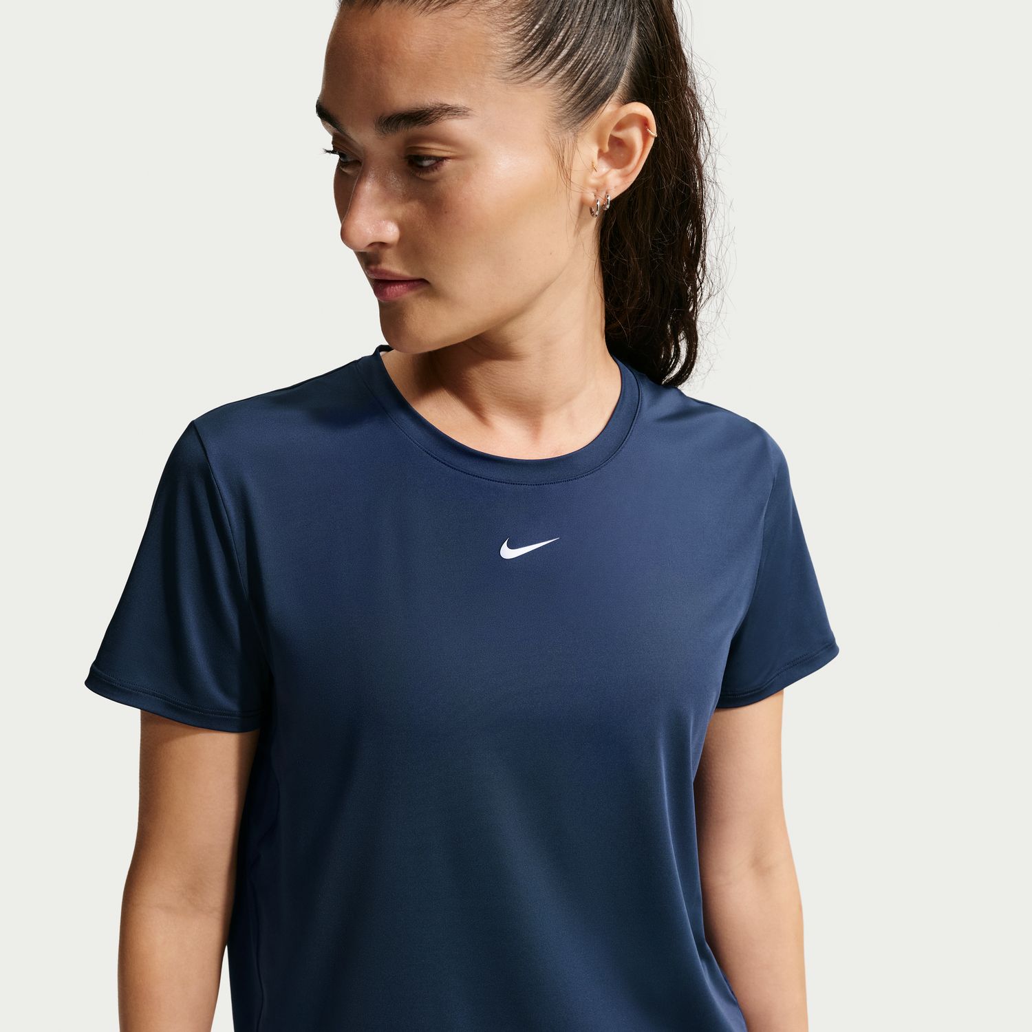 T-shirt de Mulher One Classic DF Azul-marinho-1