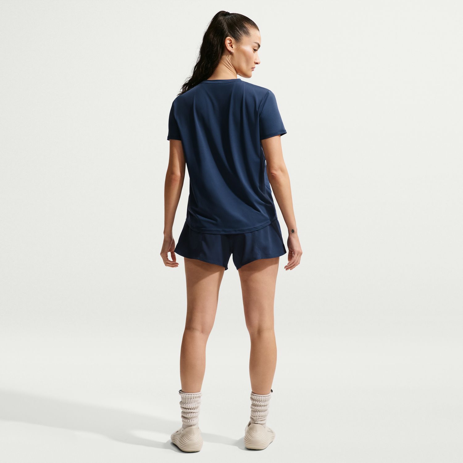 T-shirt de Mulher One Classic DF Azul-marinho-2