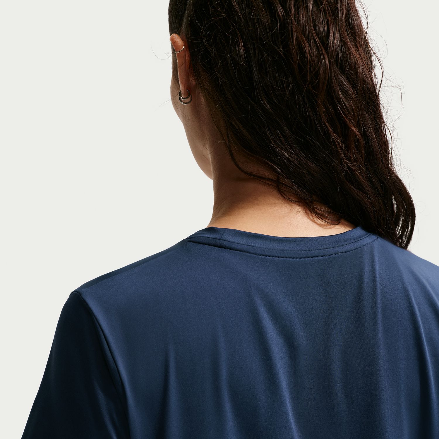 T-shirt de Mulher One Classic DF Azul-marinho-4