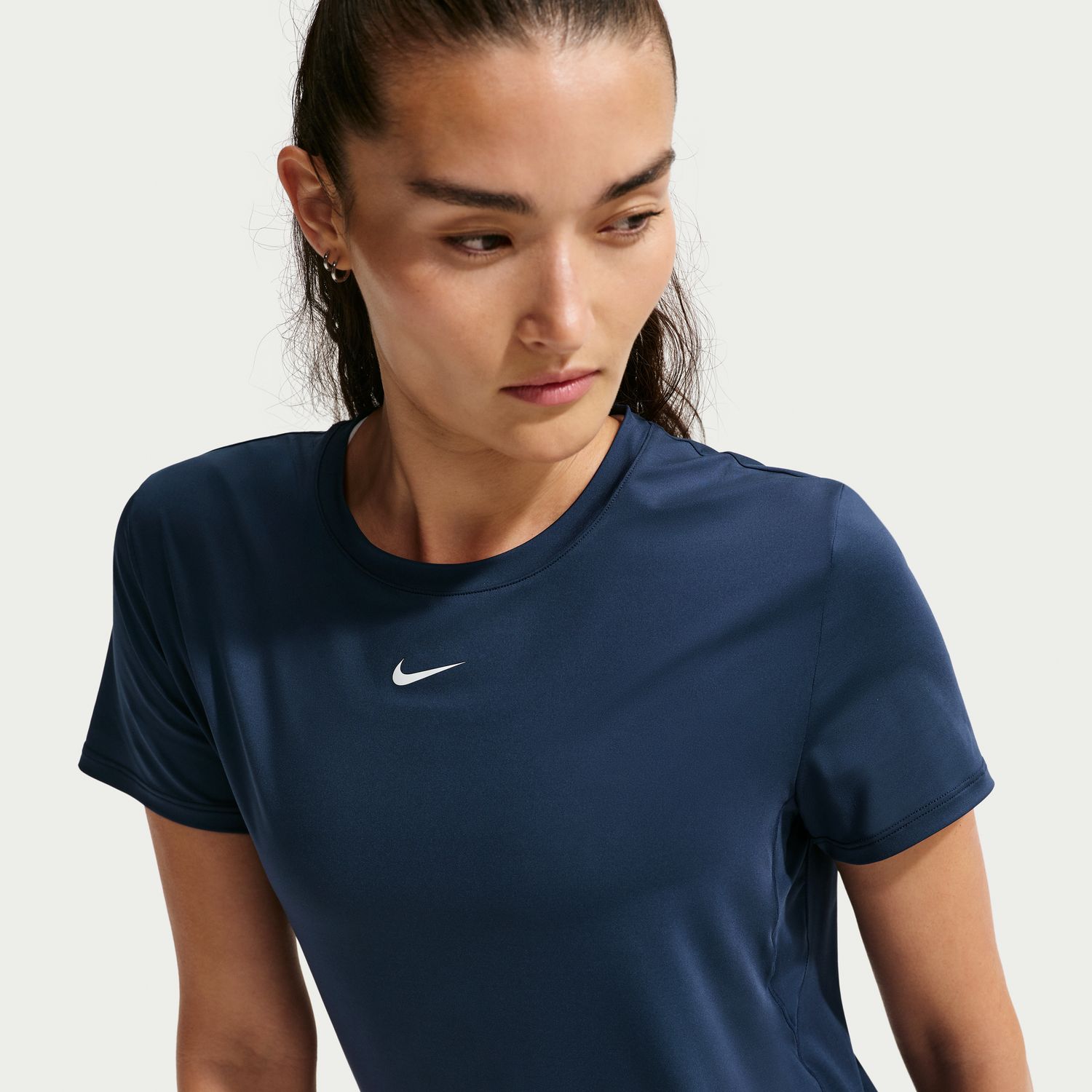 T-shirt de Mulher One Classic DF Azul-marinho-5