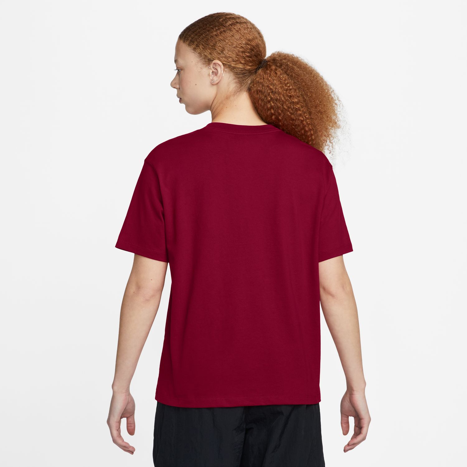 T-shirt de Mulher Essentials Vermelho-2