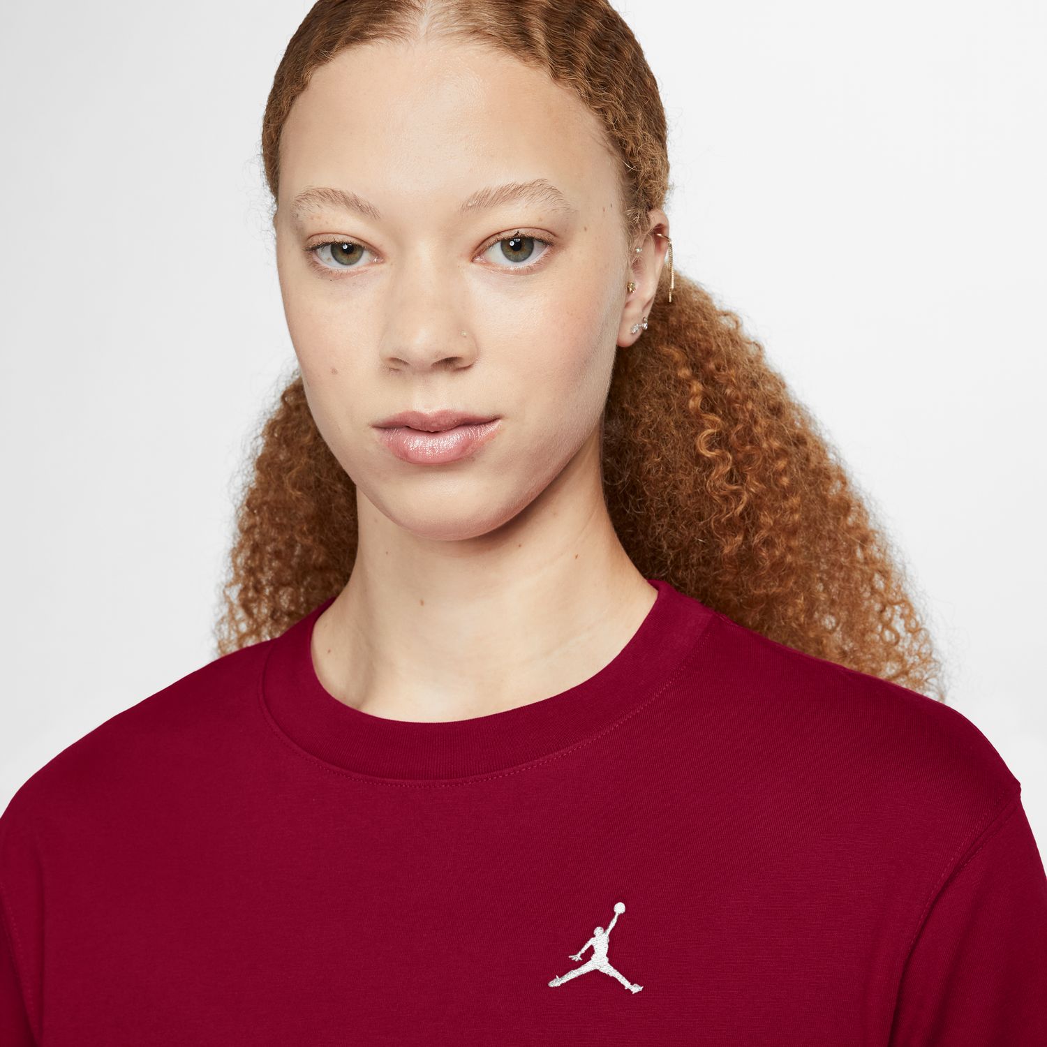 T-shirt de Mulher Essentials Vermelho-3