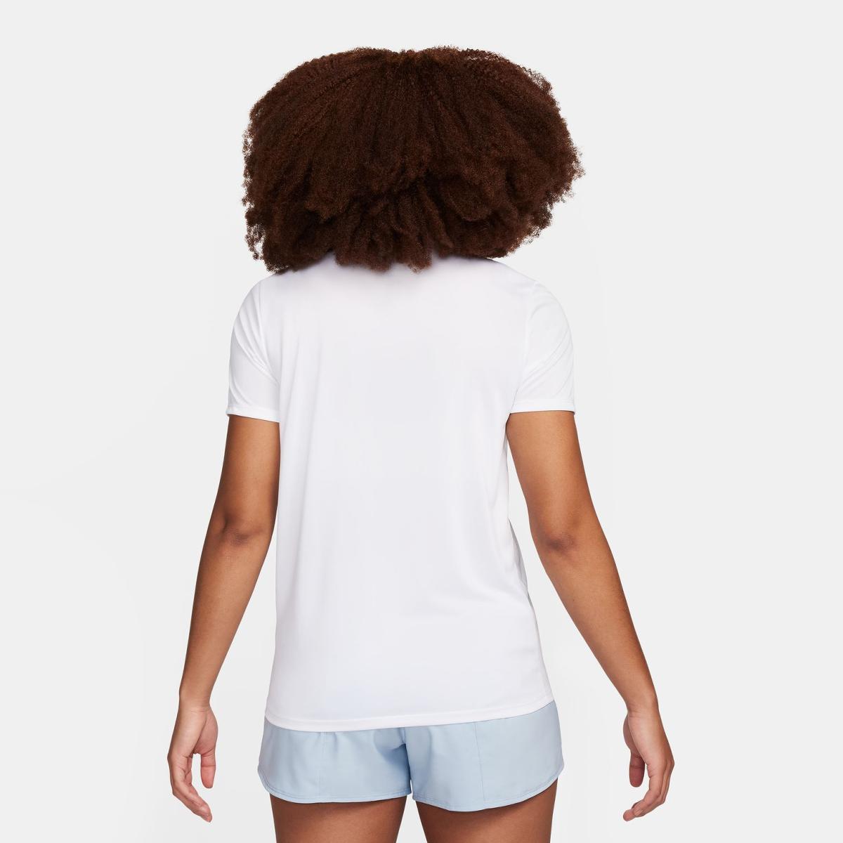 T-shirt de Training de Mulher W NK DF TEE RLGND HBR Branco-2