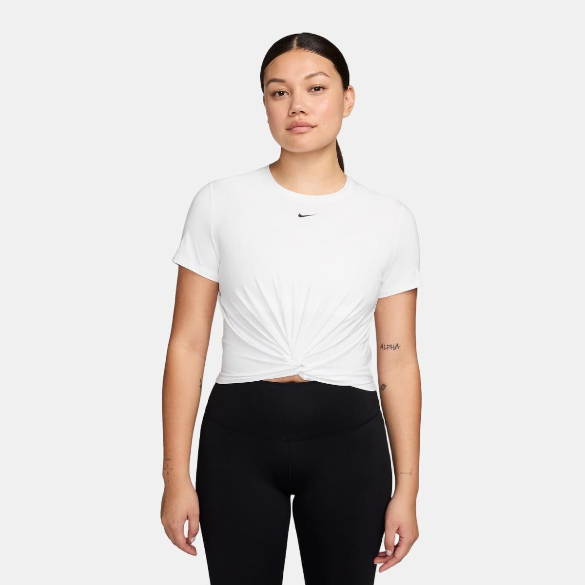 T-shirt de Mulher W NK One Classic Twst SS Branco-1