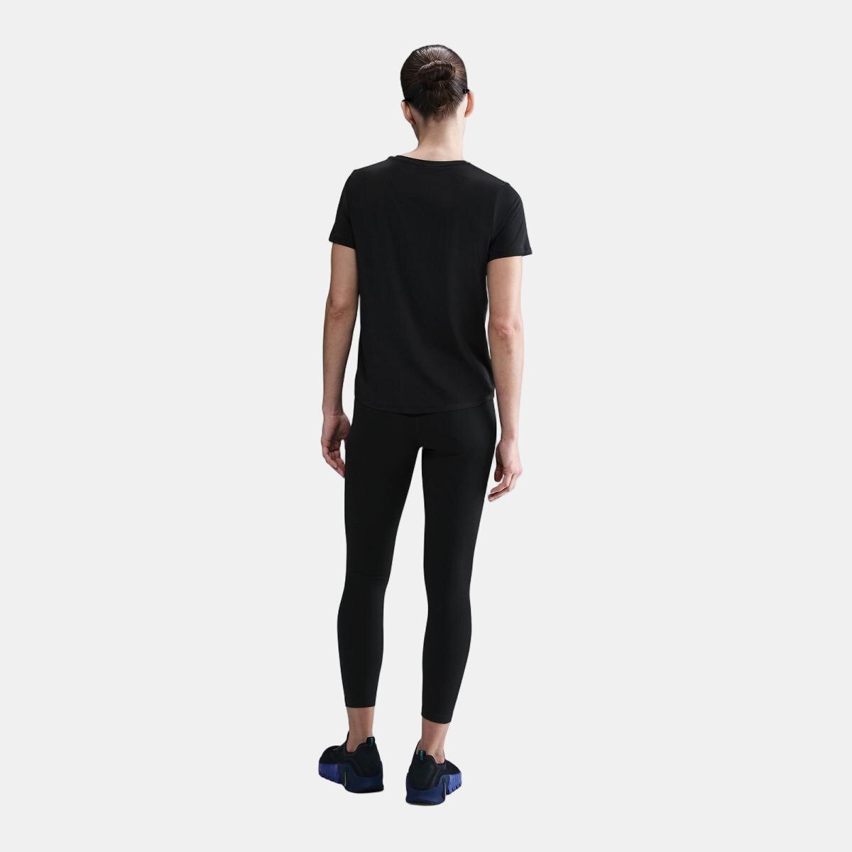 T-shirt de Manga Curta W NK One Classic DF SS Preto / Cinzento-3