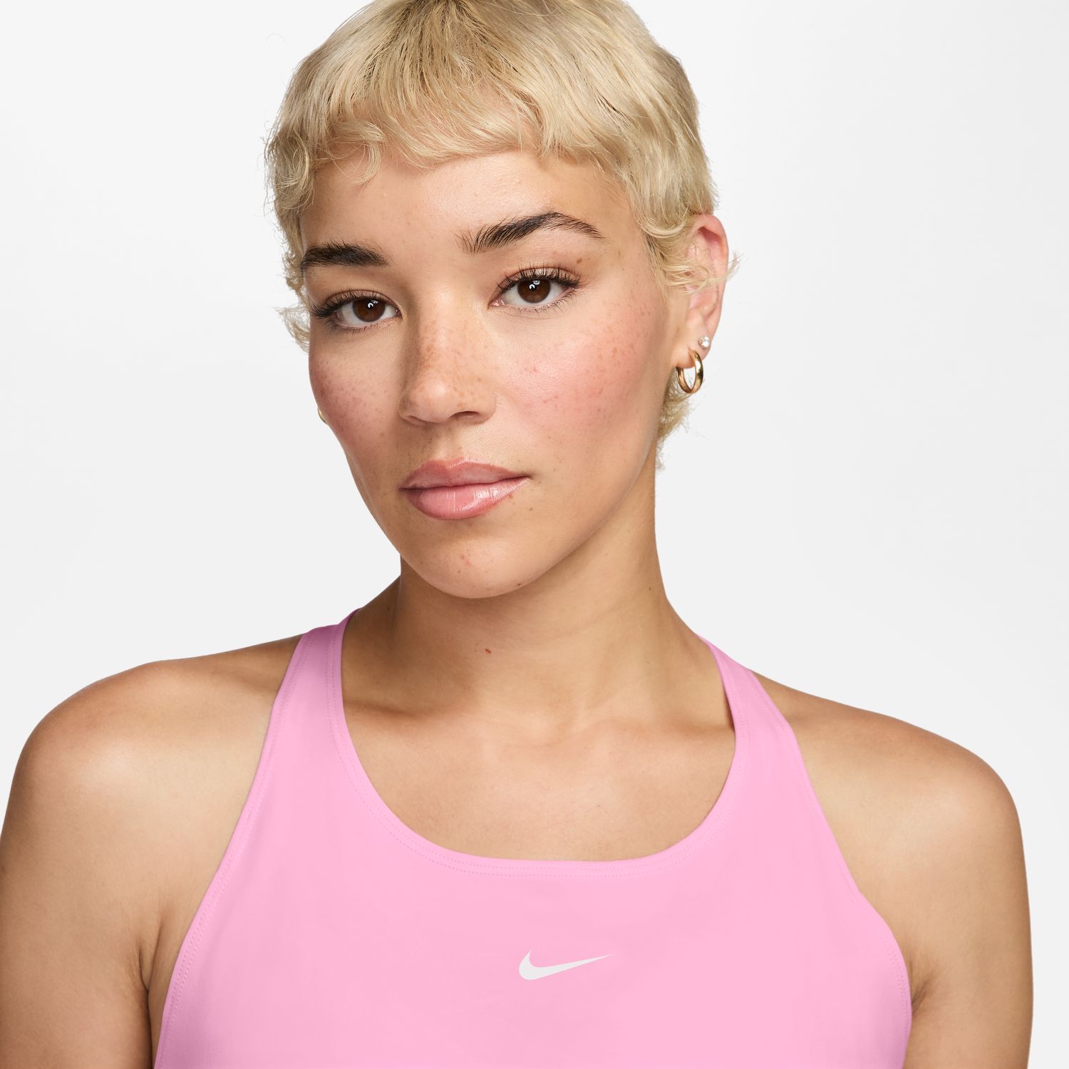 T-shirt de Mulher W NP DF Tank Elastika Vermelho-3