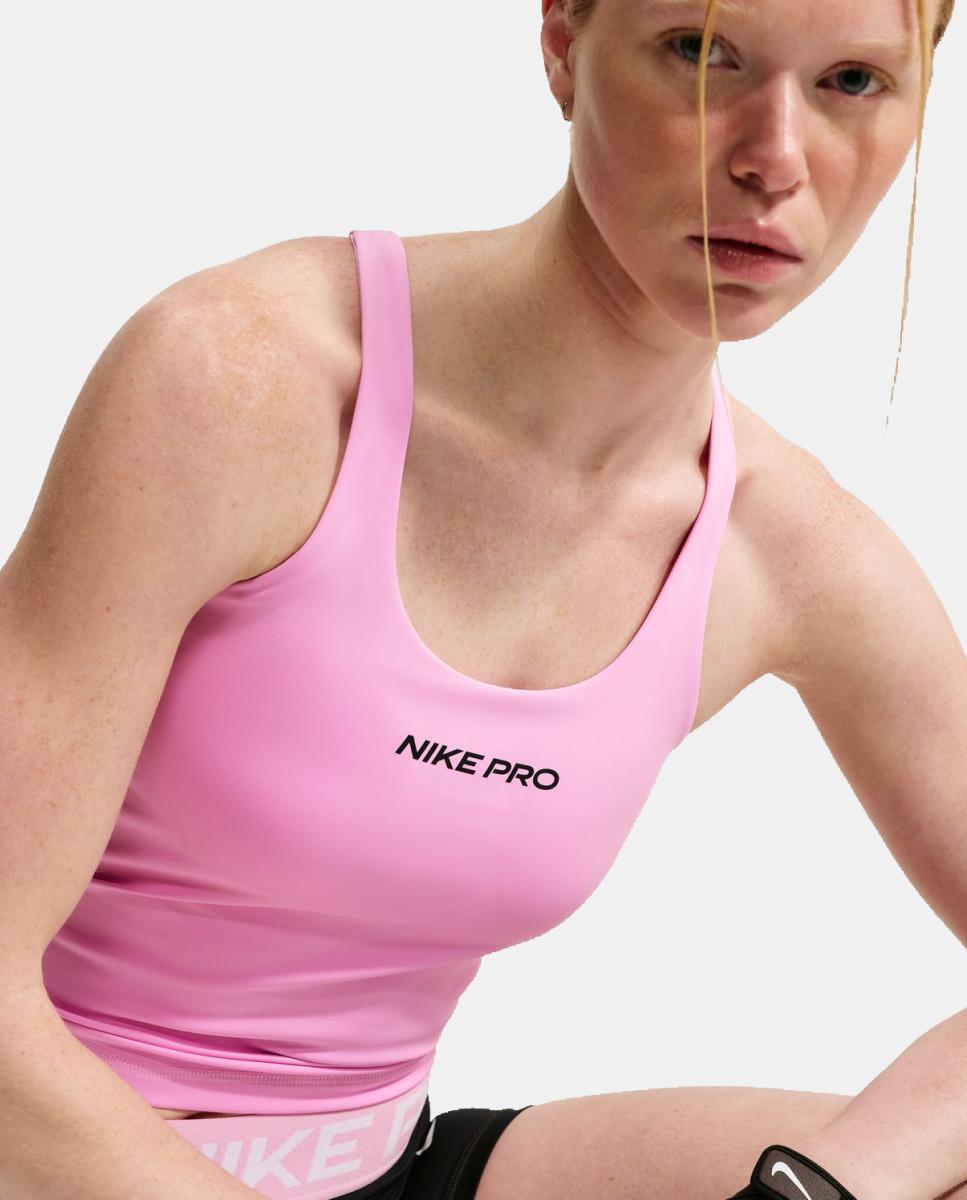 Imagen 3 de Camiseta de mujer W NP DF Sculpt Bra Tank Gg Nike - Rojo Rojo