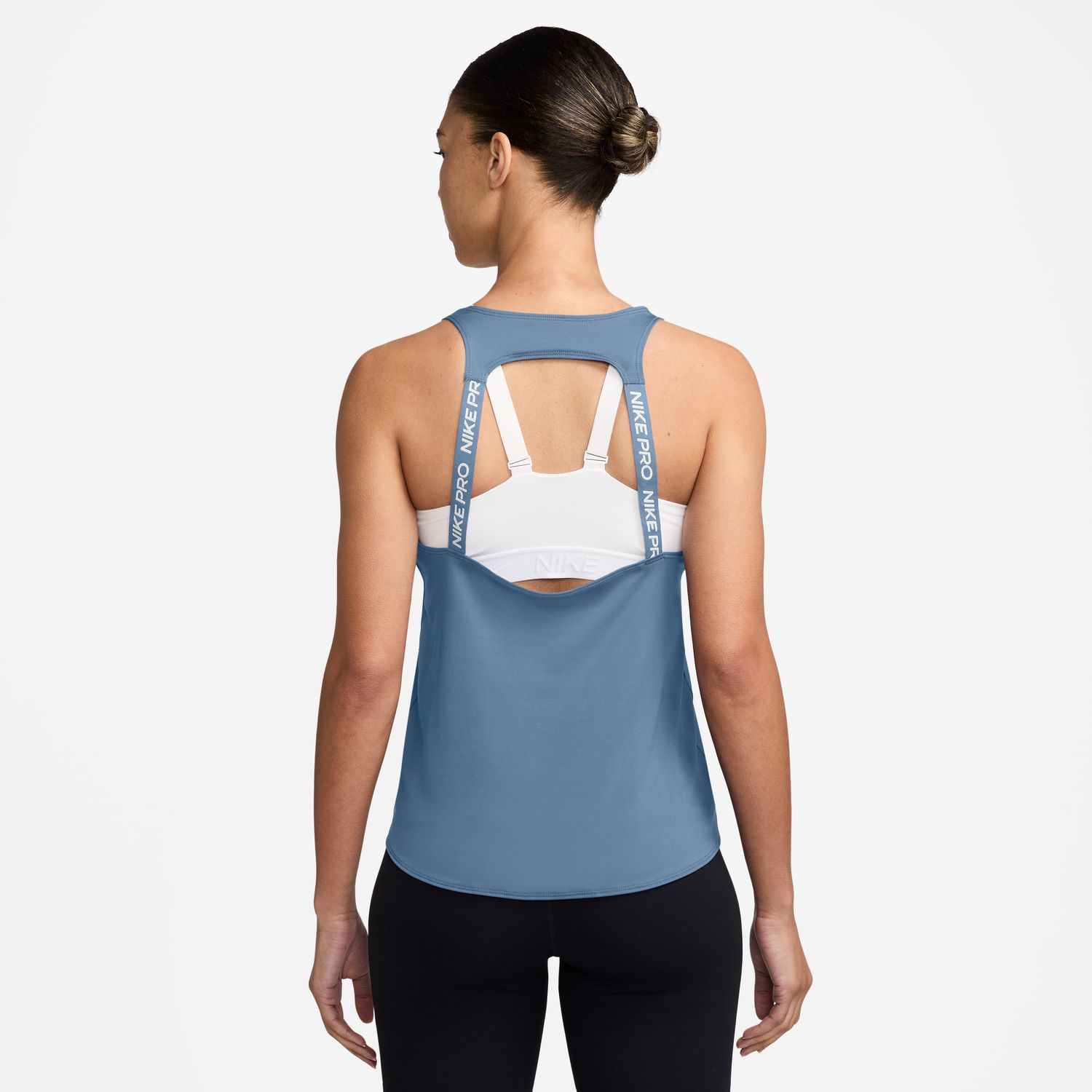 Imagen 2 de Camiseta de mujer W NP DF Tank Elastika Nike - Azul claro Azul claro
