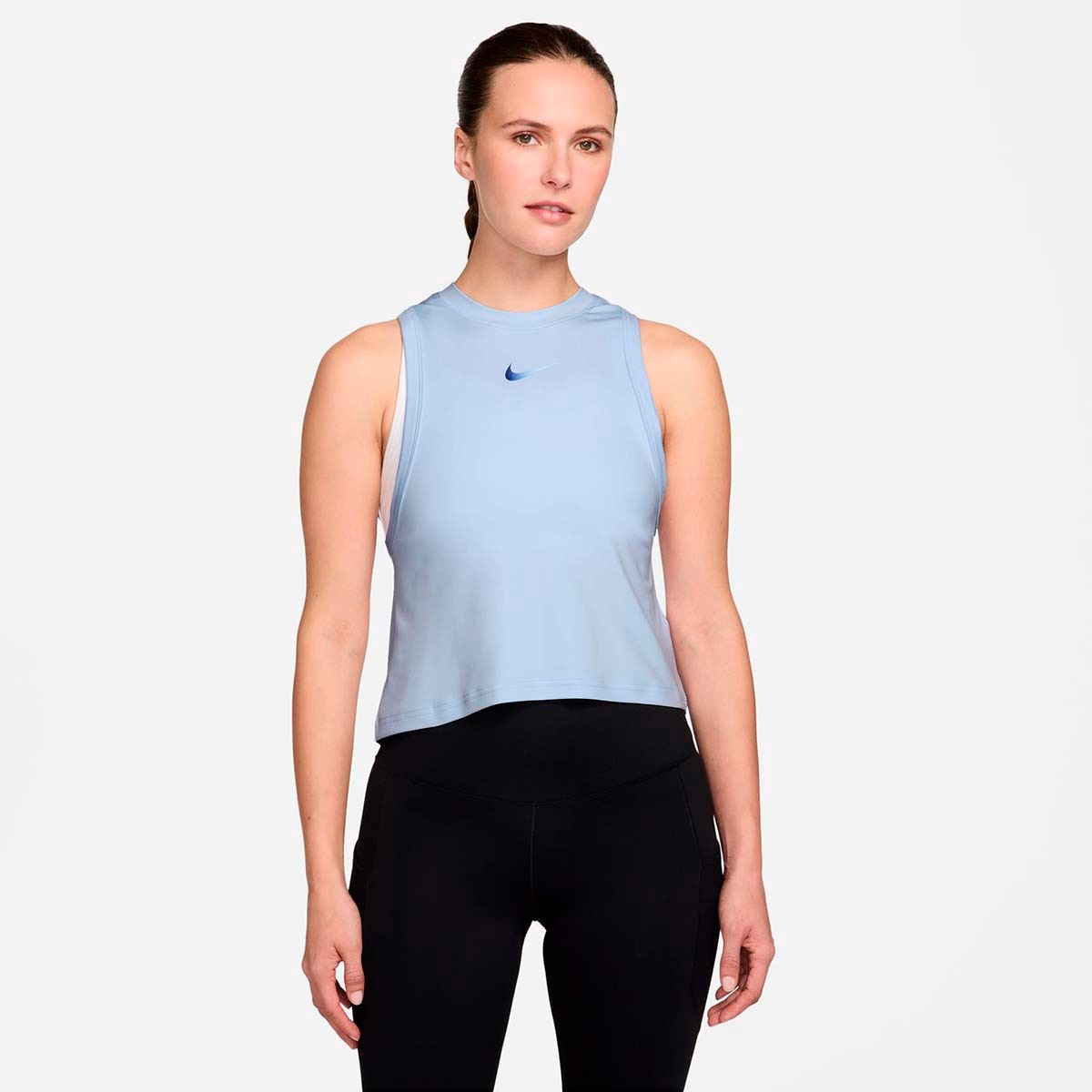Camiseta de mujer W NP DF Tank Tt Grdnt Nike - Azul Azul-1