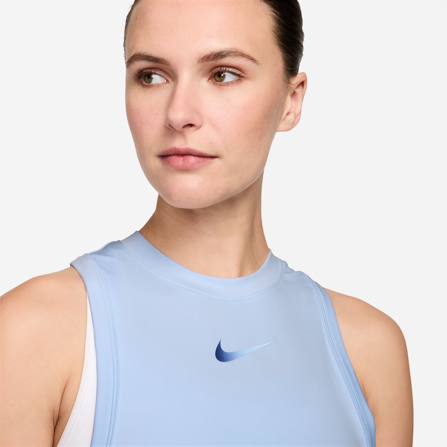 Camiseta de mujer W NP DF Tank Tt Grdnt Nike - Azul Azul-3
